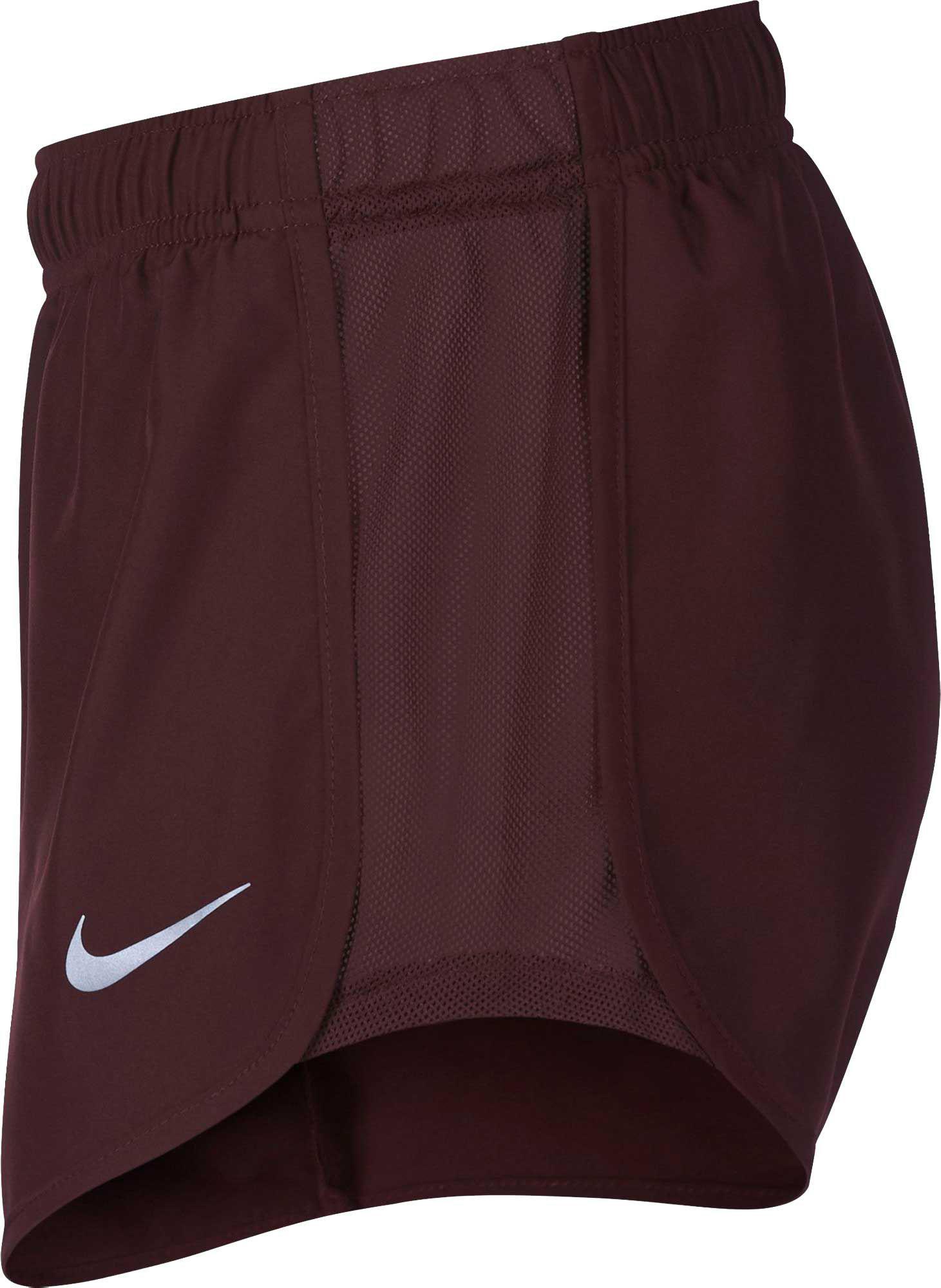 nike women's dry high cut tempo running shorts