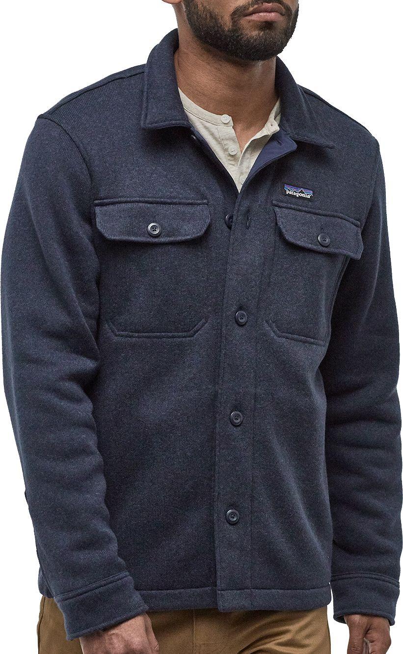 Patagonia Better Sweater® Fleece Shirt Jacket New Navy in Navy Blue ...