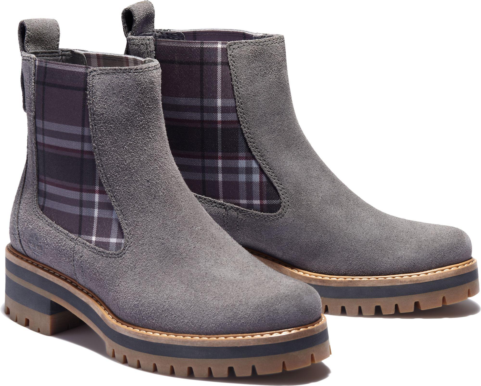 Timberland Courmayeur Valley Chelsea Boots in Dark Grey (Gray) - Lyst