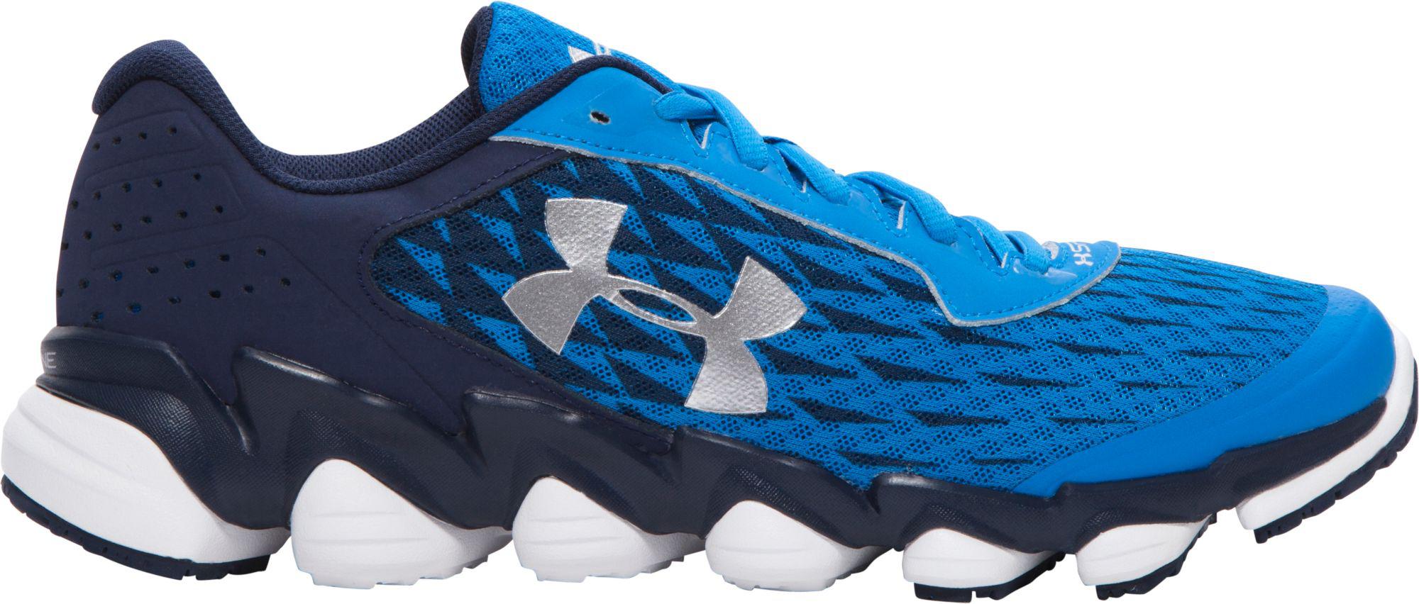 Under Armour Rubber Spine Disrupt Running Shoes in Blue for Men | Lyst