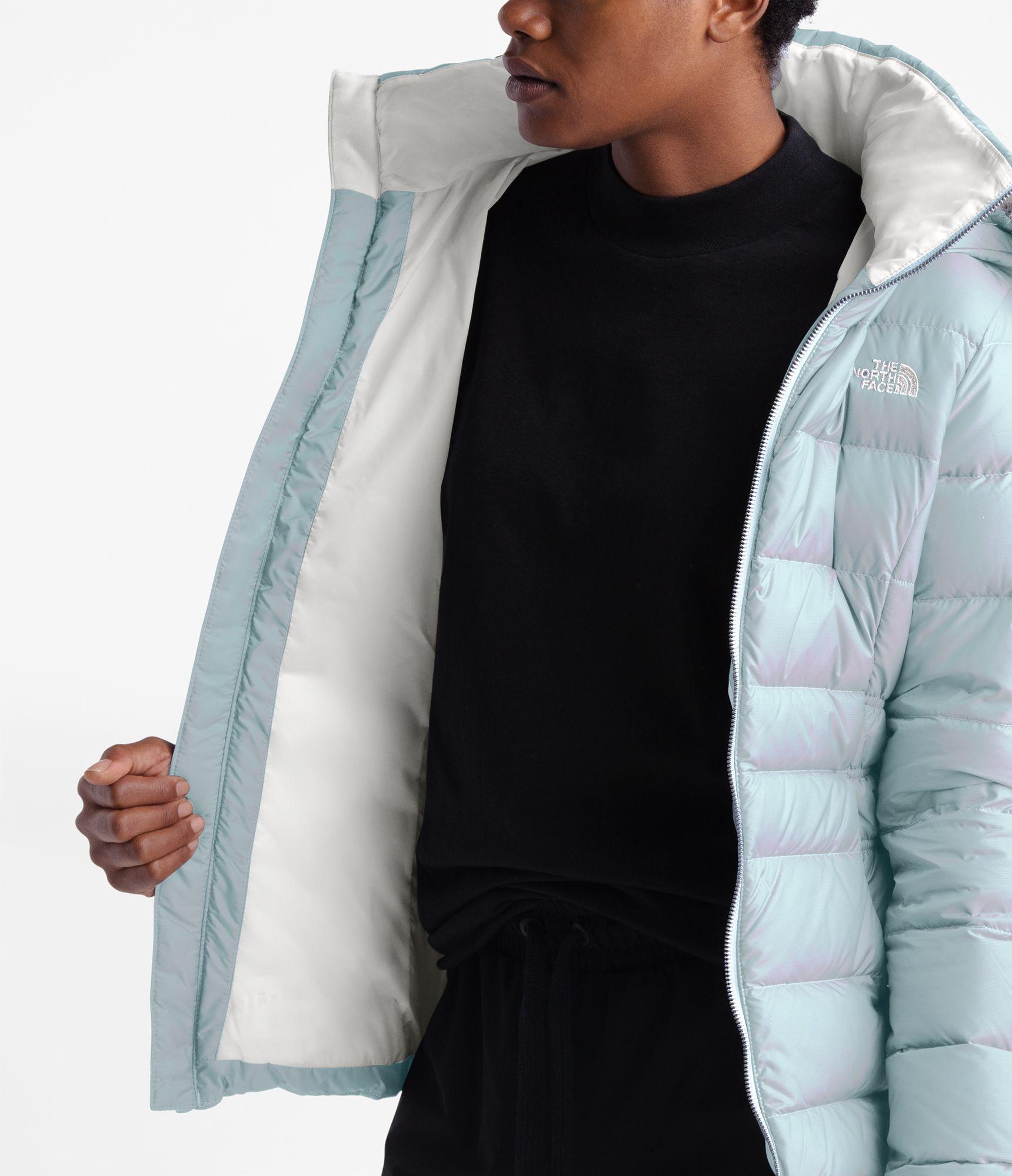 blue frost iridescent north face