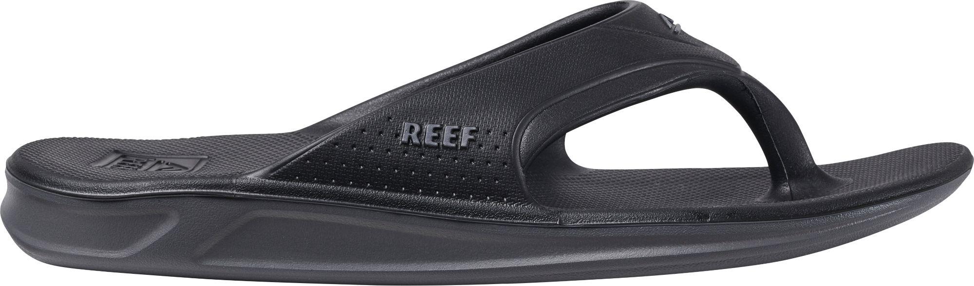 Reef One Flip Flops in Black for Men - Lyst