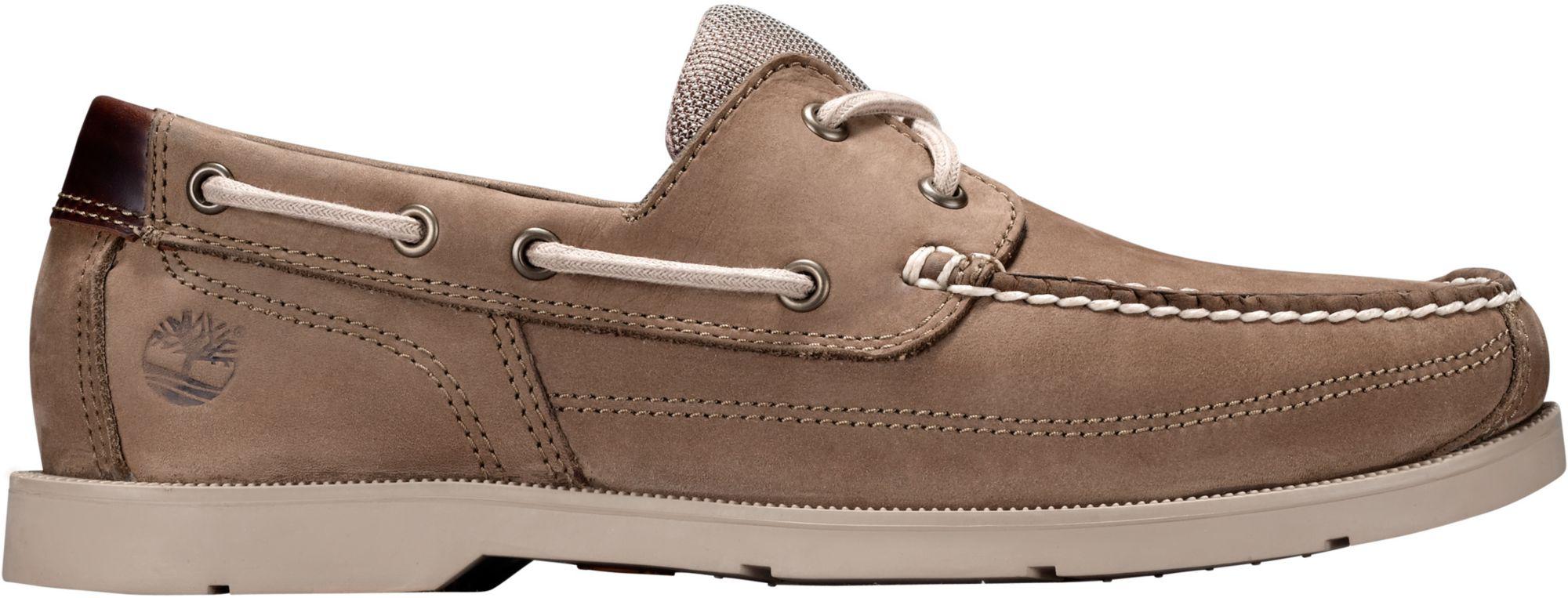 timberland piper cove leather boat shoe