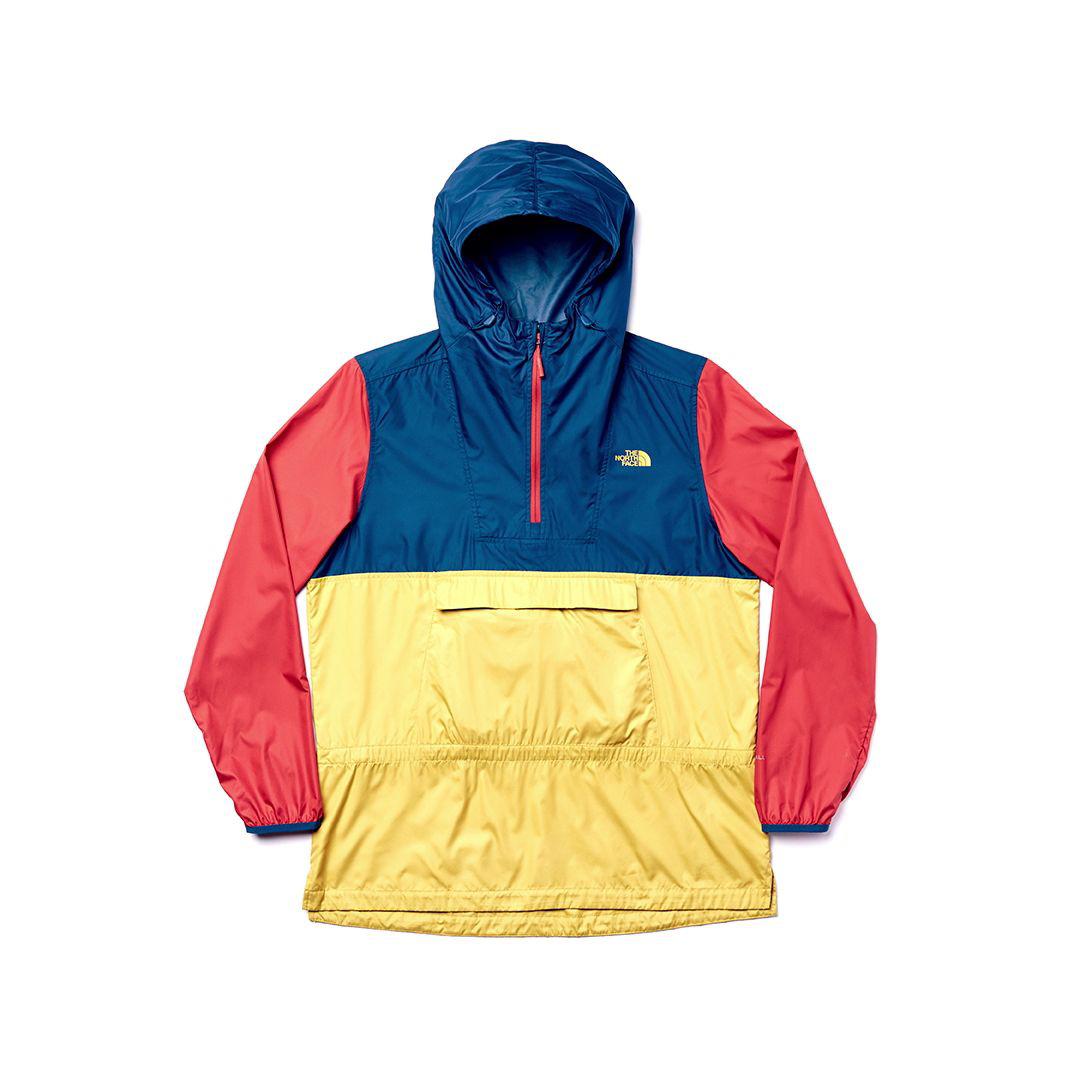 north face fanorak yellow