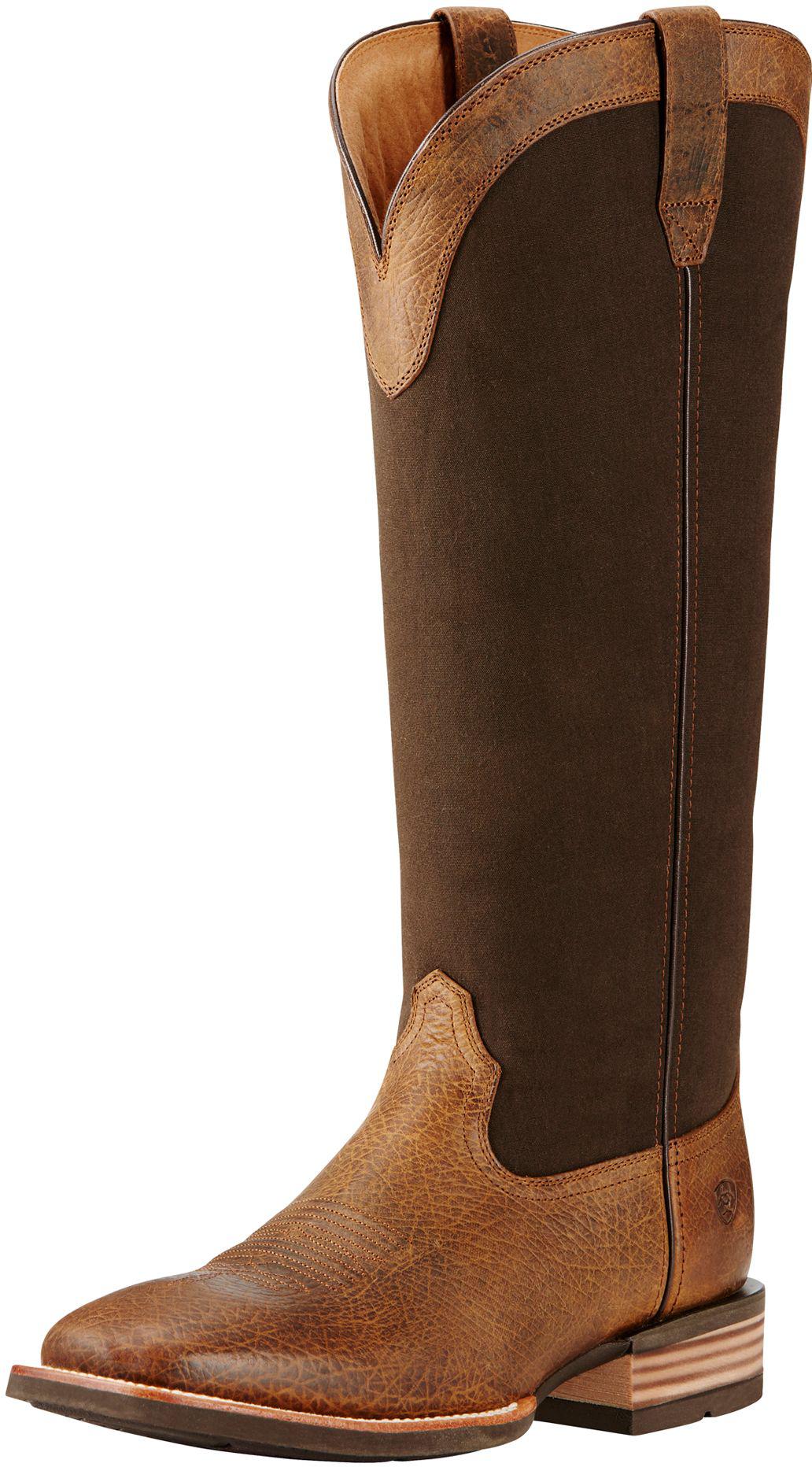 Ariat Leather Quickdraw Snake Western Boots in Brown for Men Lyst