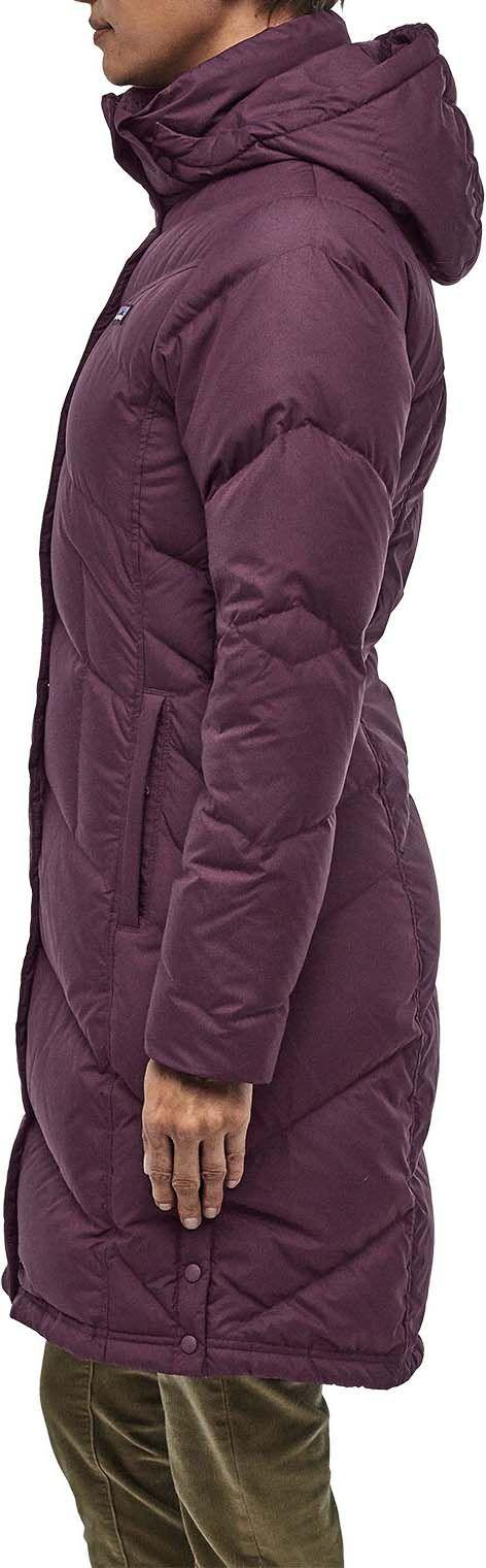 plum parka coat