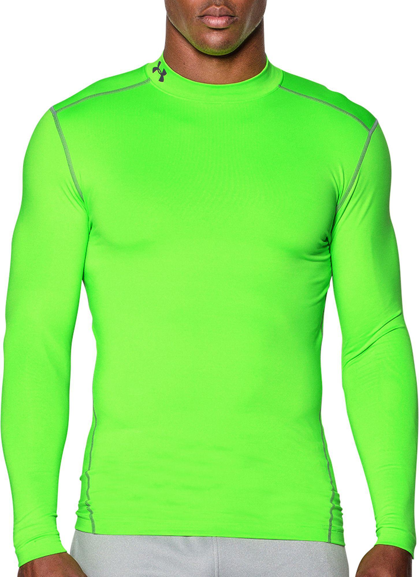 under armour green long sleeve shirt