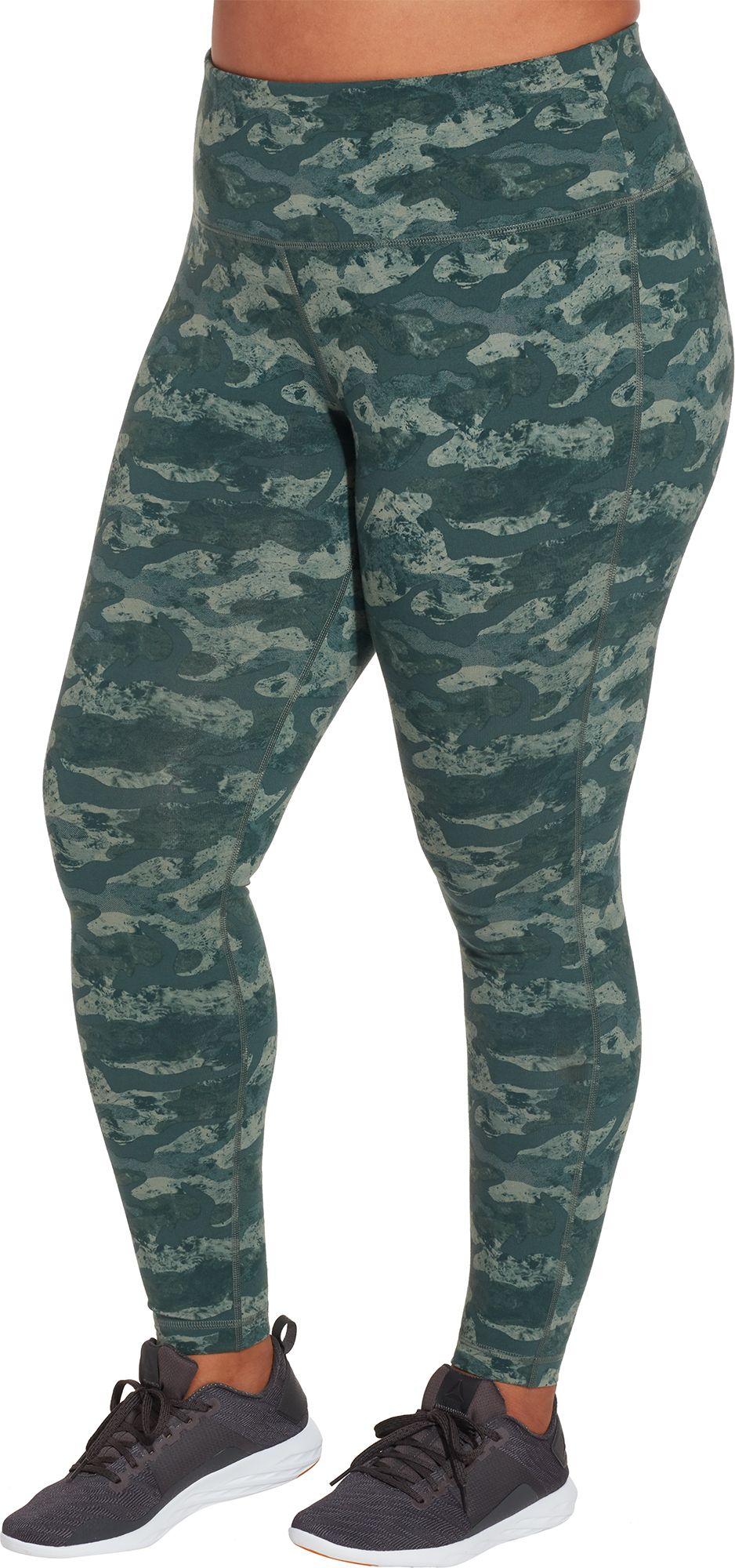 reebok plus size leggings