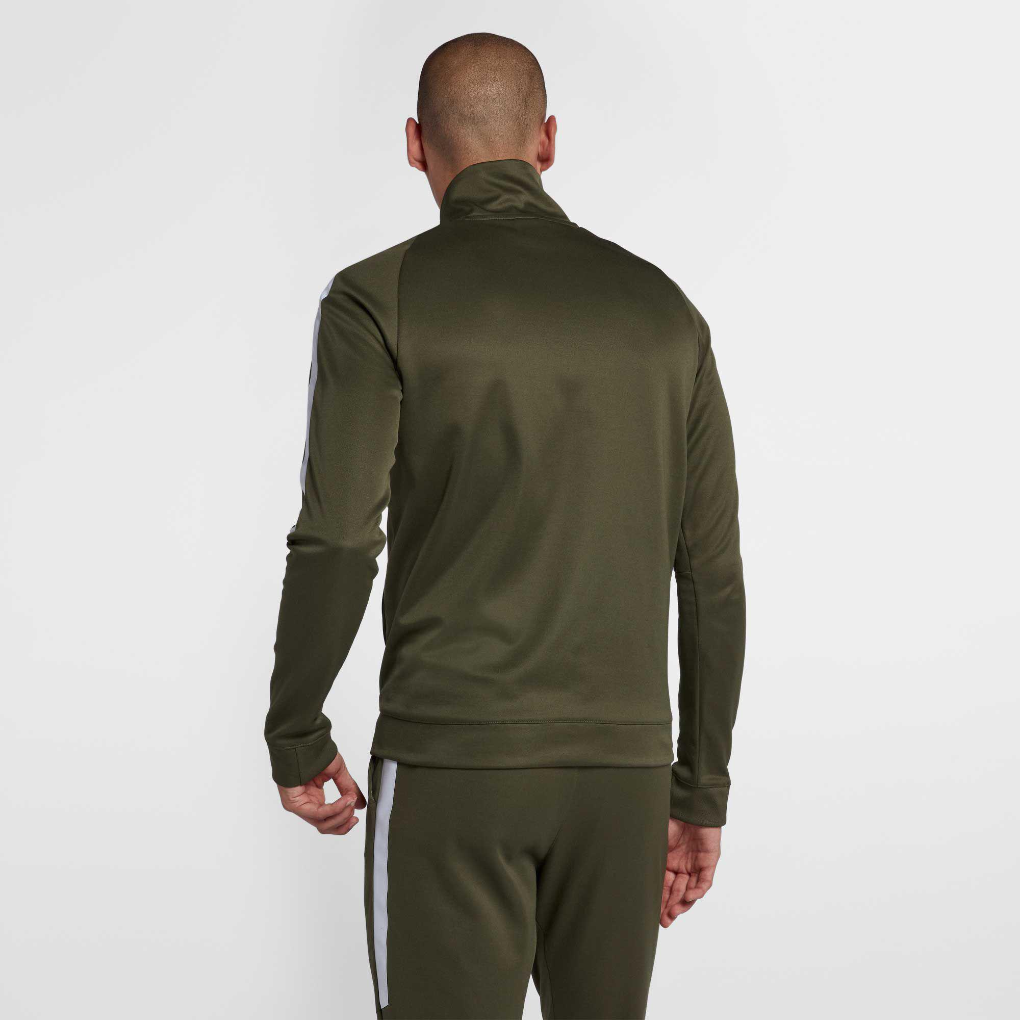 Nike Cotton Tribute Track Jacket In Green 861648-395 for Men | Lyst