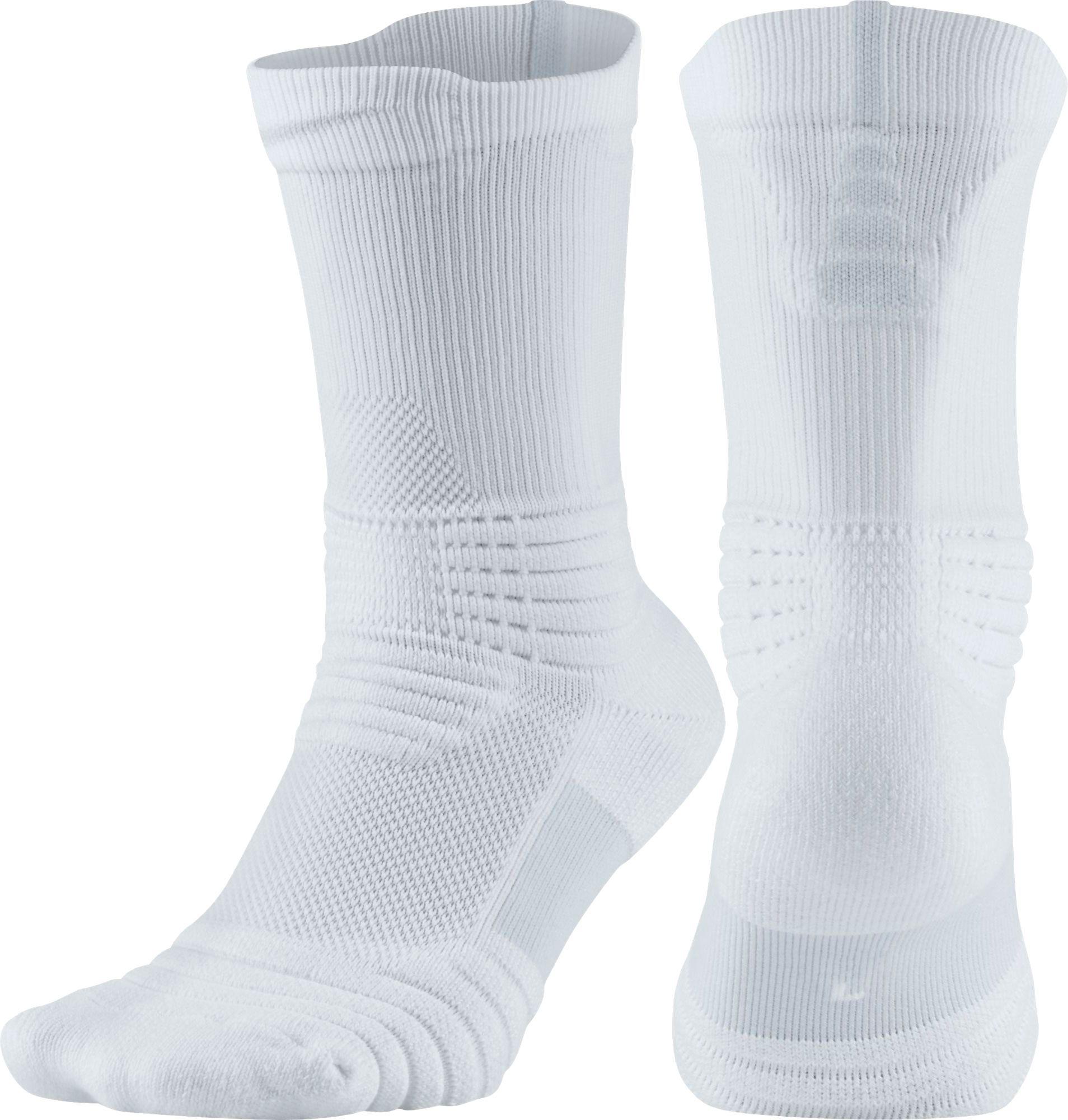 Nike Synthetic Elite Versatility Crew Basketball Socks in White for Men ...