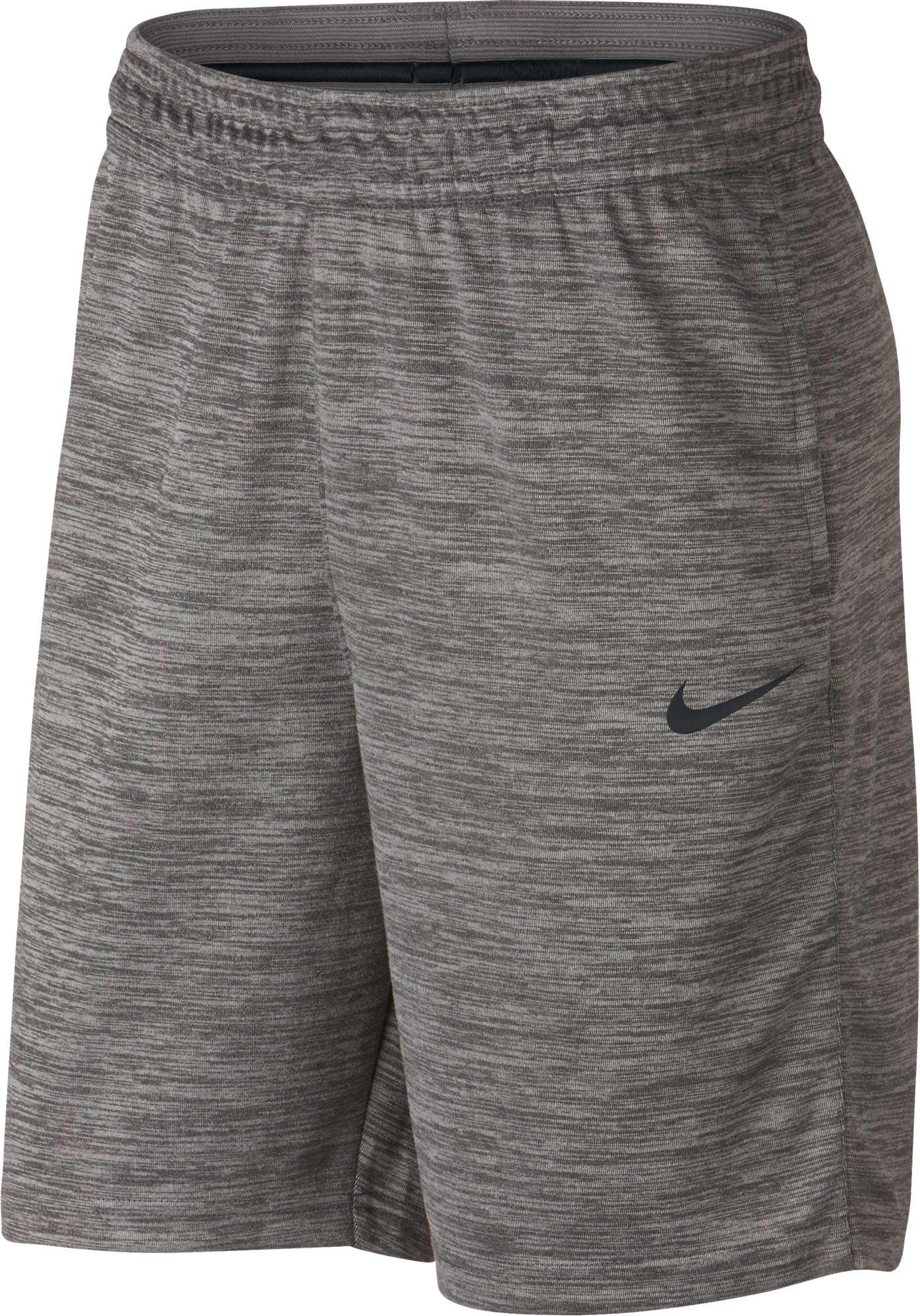 Nike Synthetic Spotlight Basketball Shorts in Grey Heather (Gray) for