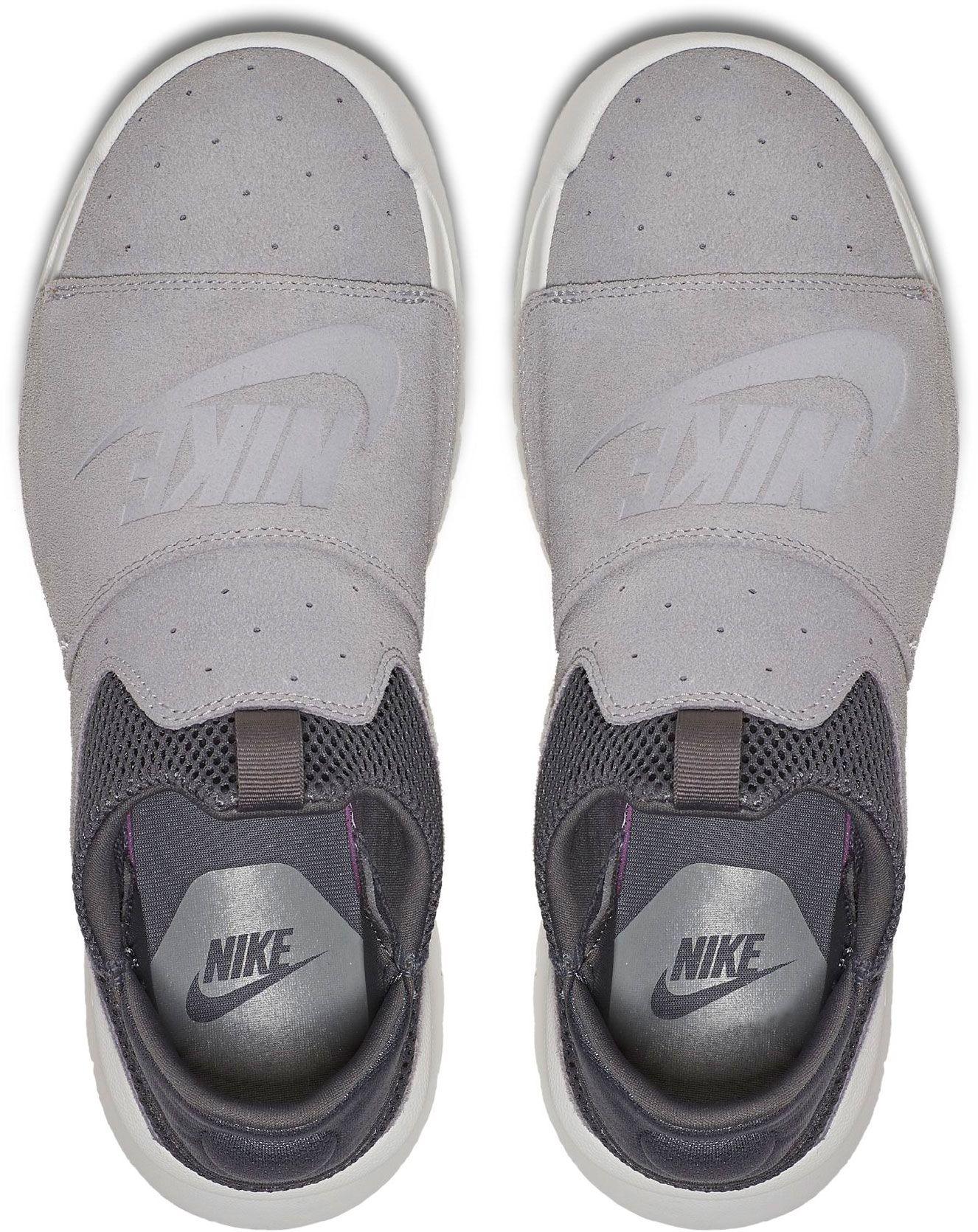 Nike Suede Men's Benassi Slip Shoe in Grey (Gray) for Men | Lyst