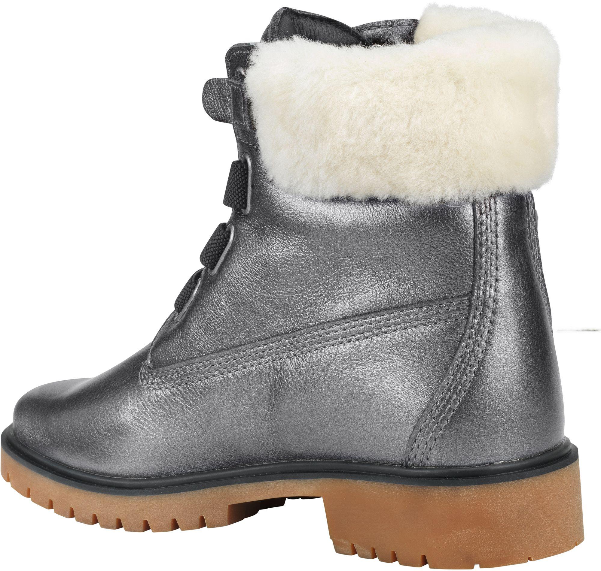 jayne fabric and leather waterproof side zip boot