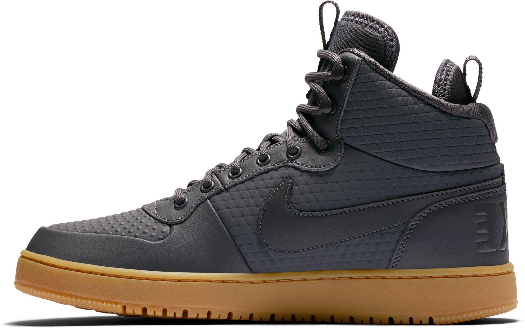 nike men's court borough mid winter boots