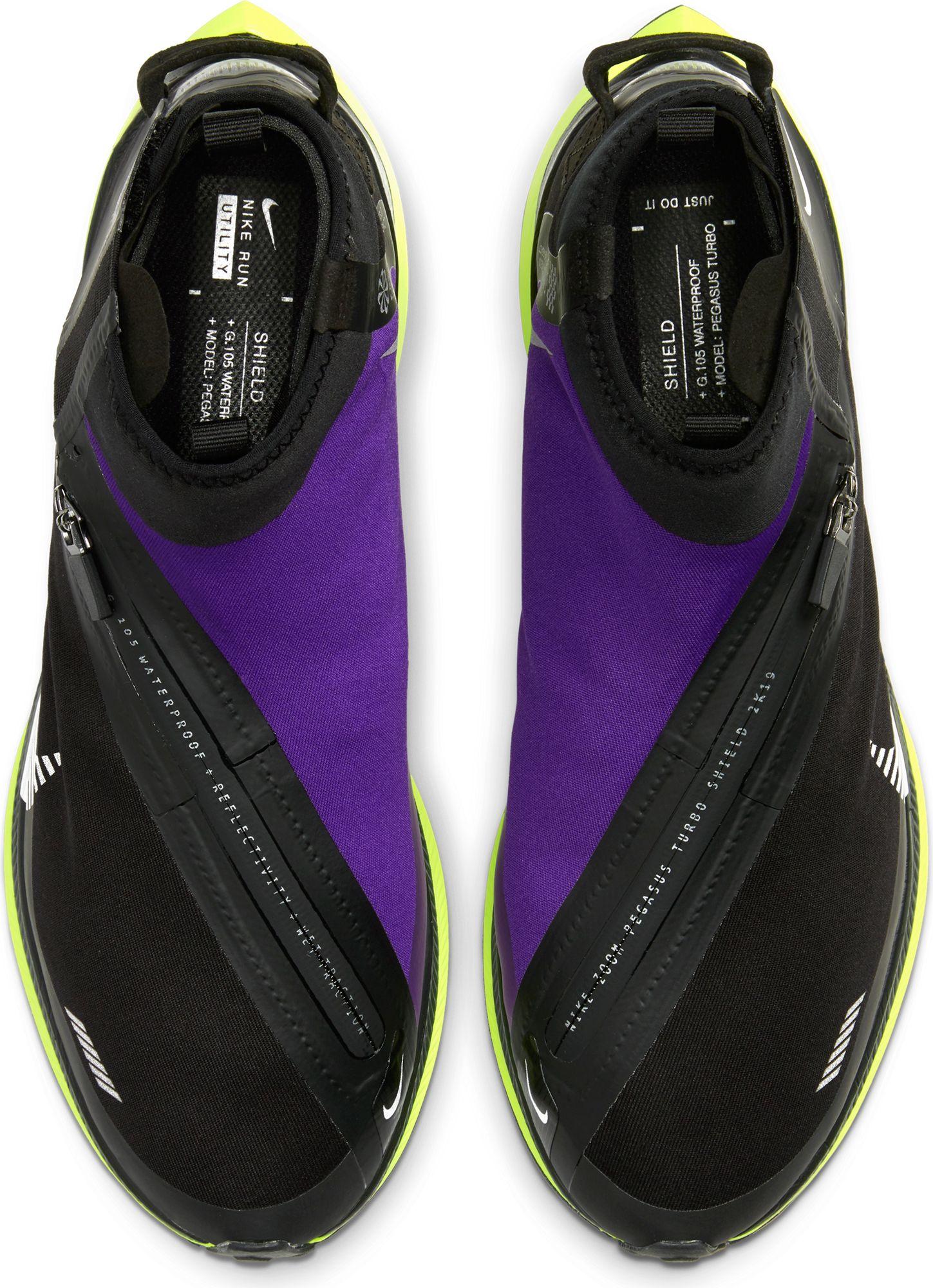nike men's zoom pegasus turbo shield running shoes
