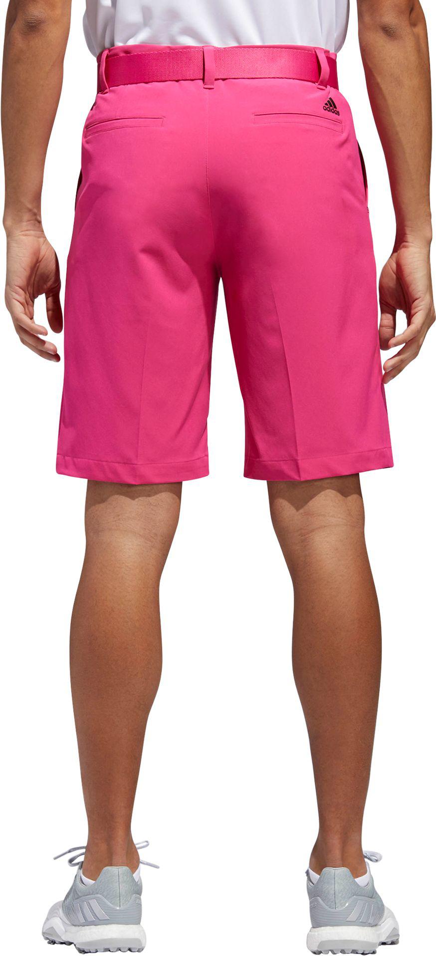 adidas pink golf shorts