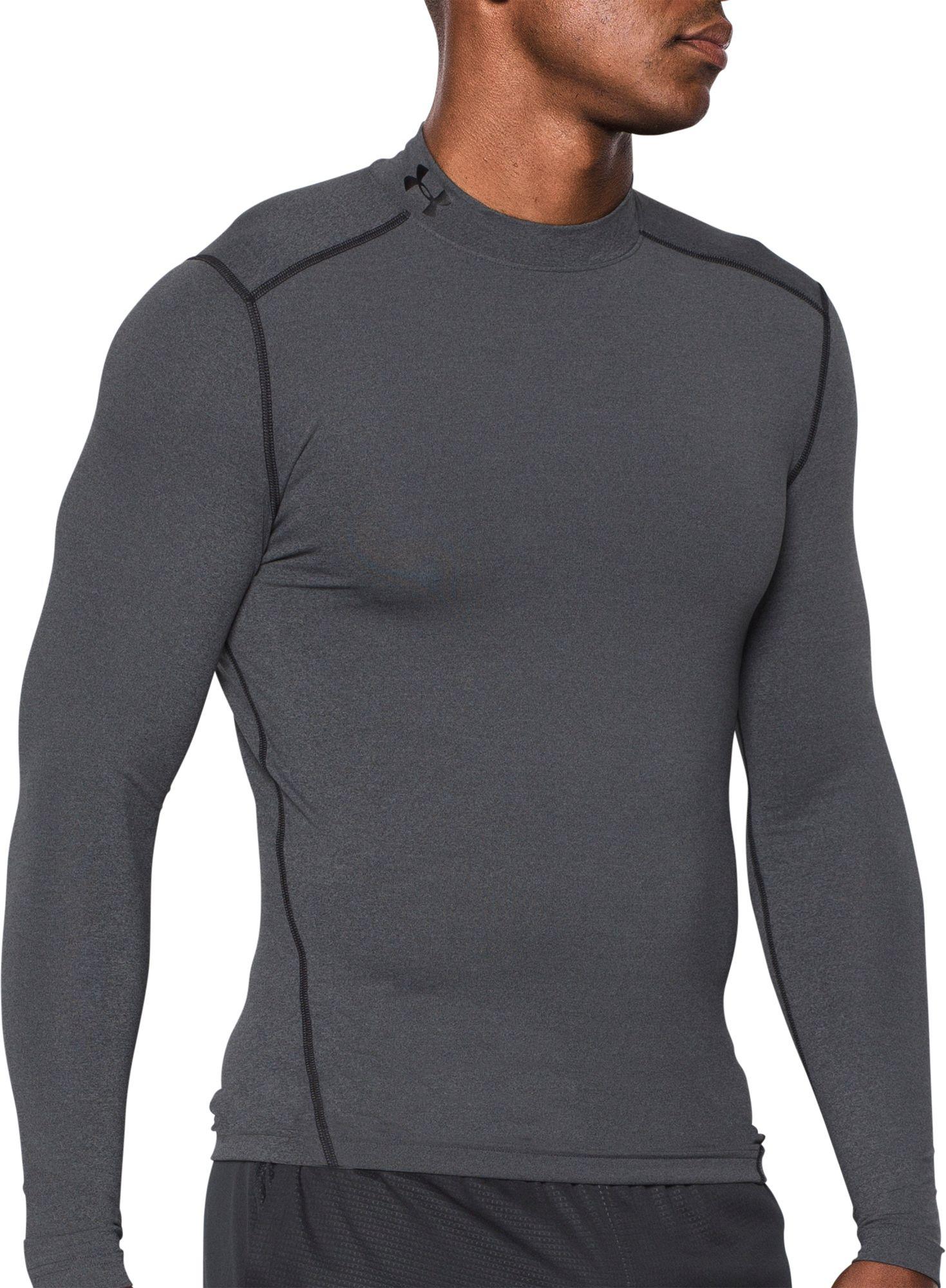 mens under armour coldgear mock