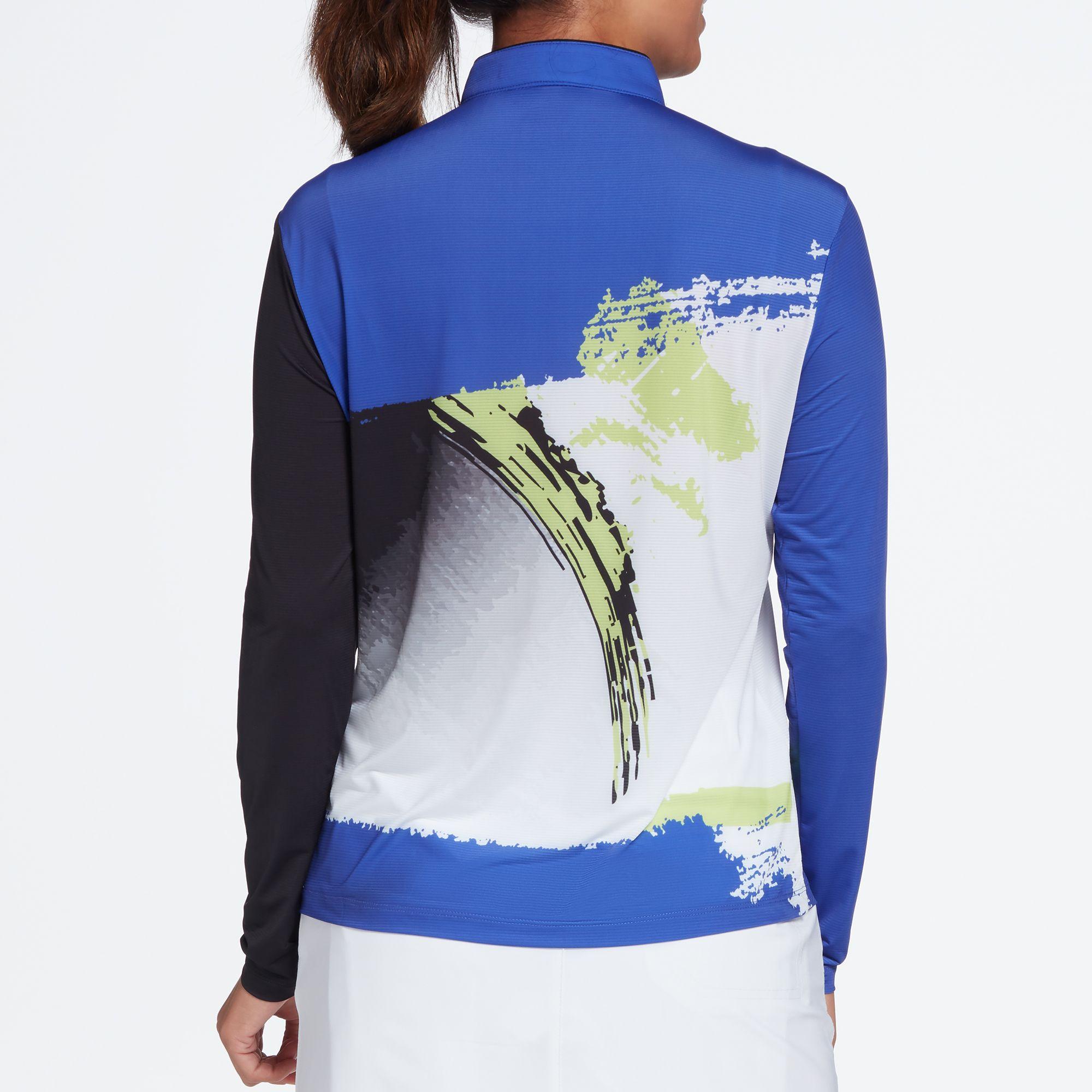 Zip Long Sleeve Golf Polo 