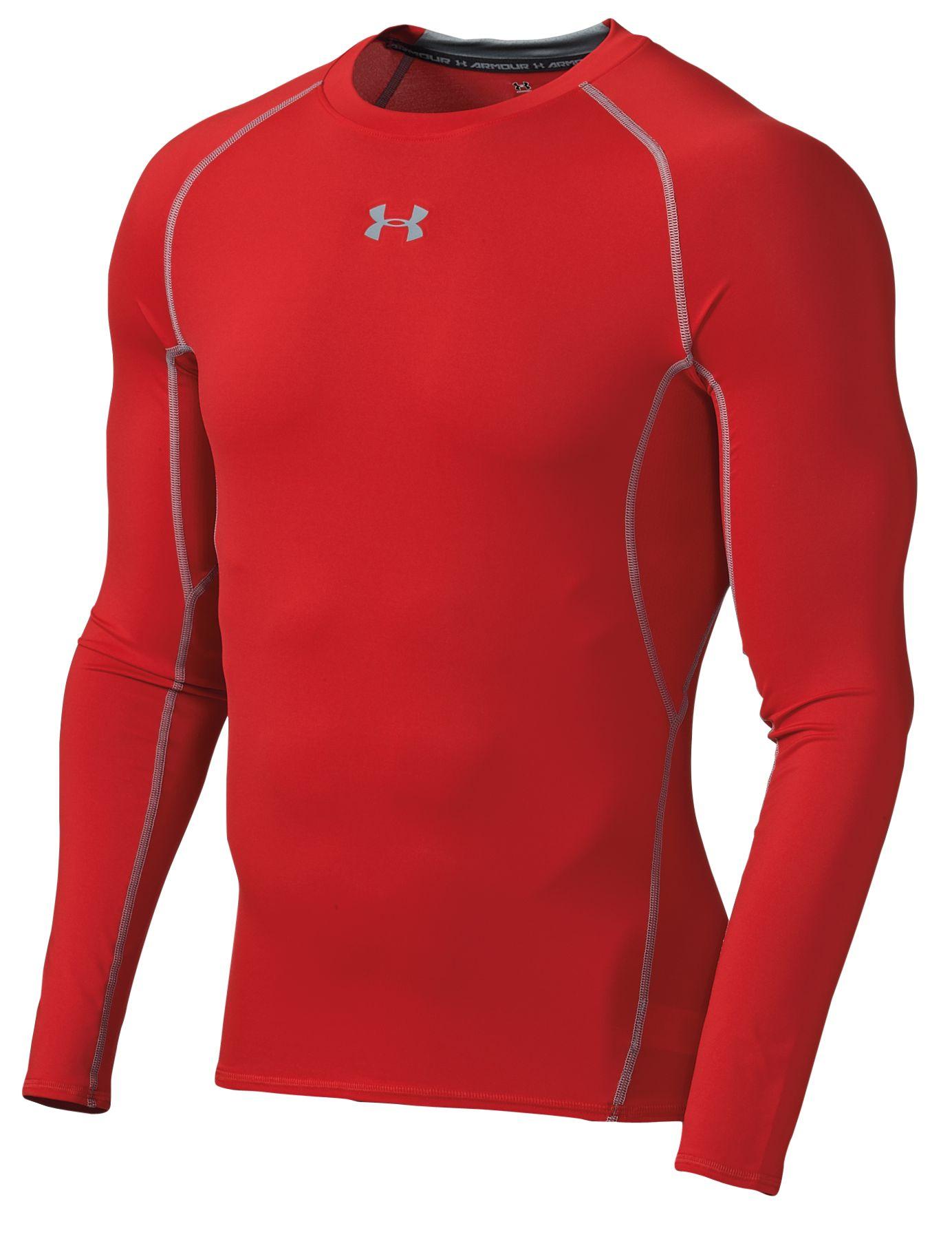 red under armour long sleeve shirt