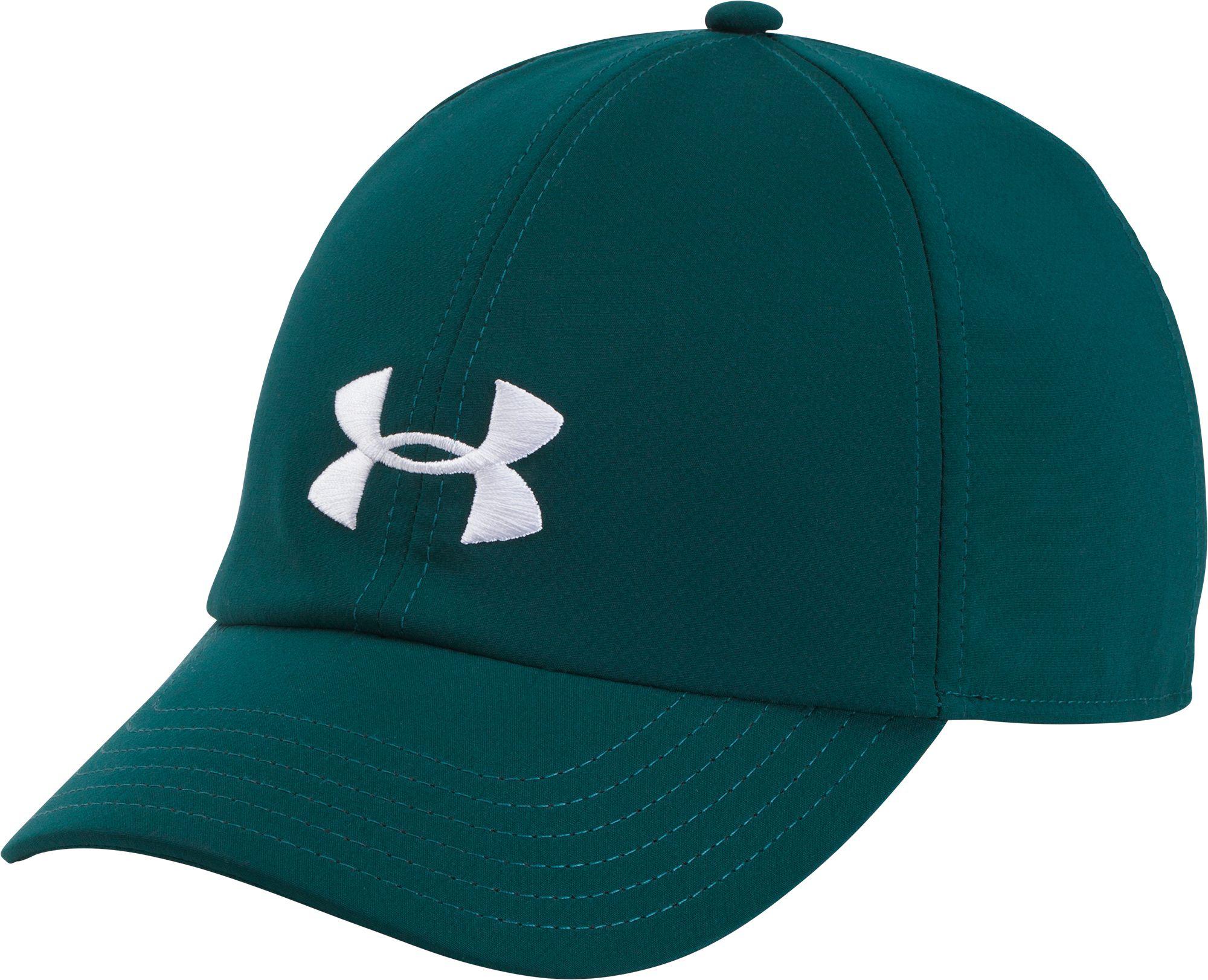 lime green under armour hat