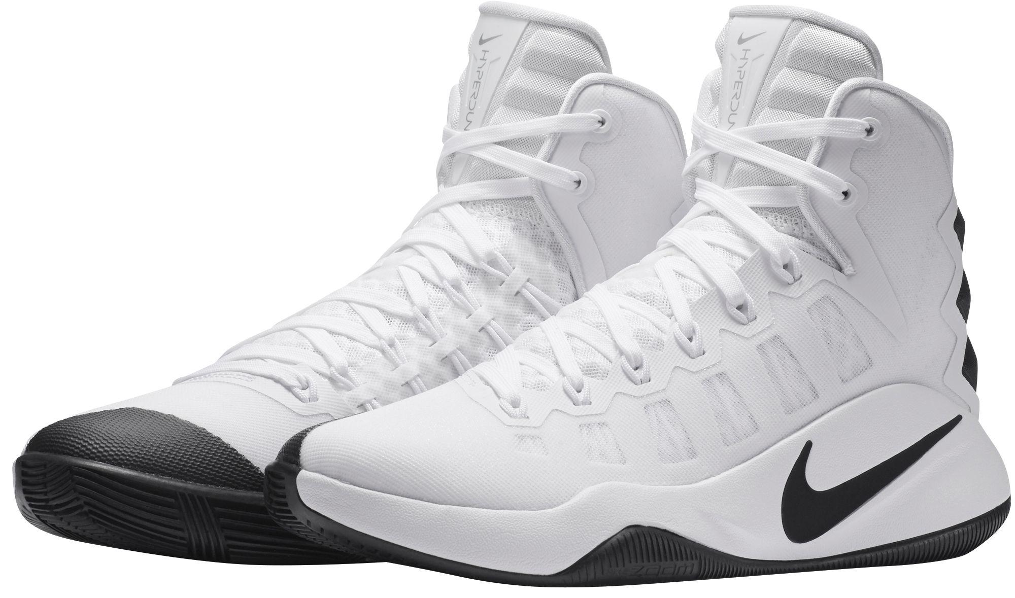 white and black hyperdunks