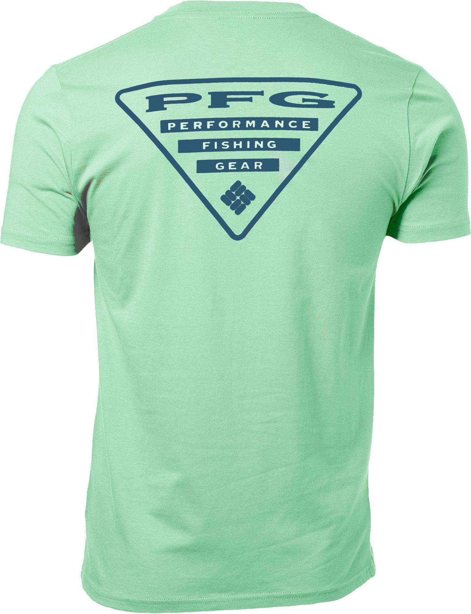 Columbia Cotton Pfg Triangle Tshirt in Green for Men Lyst