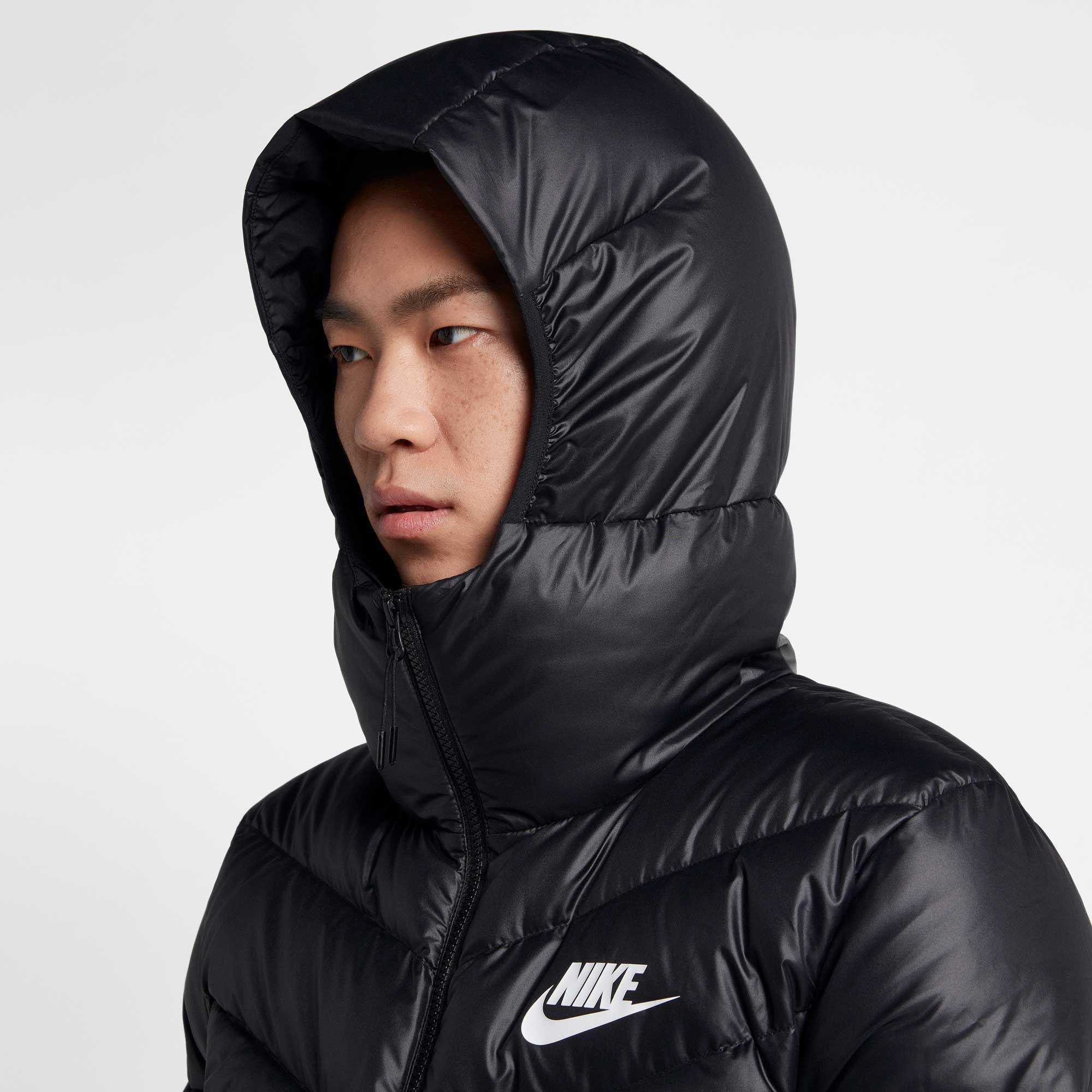 nike sportswear windrunner down jacket