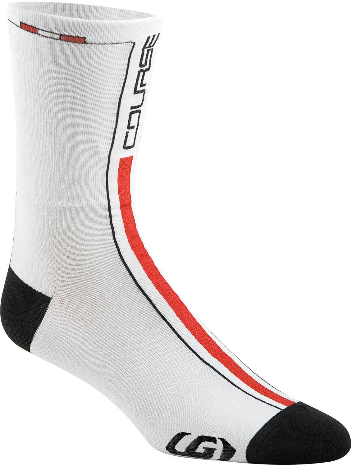 Louis Garneau Synthetic Adult Course Cycling Socks in White for Men - Lyst