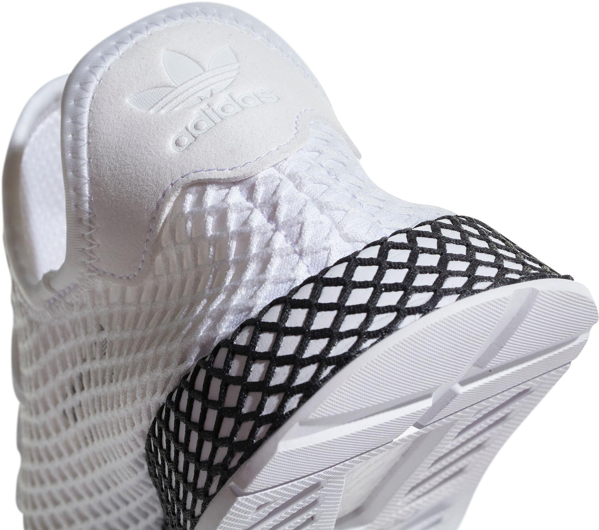 adidas Deerupt Runner in White/Black 