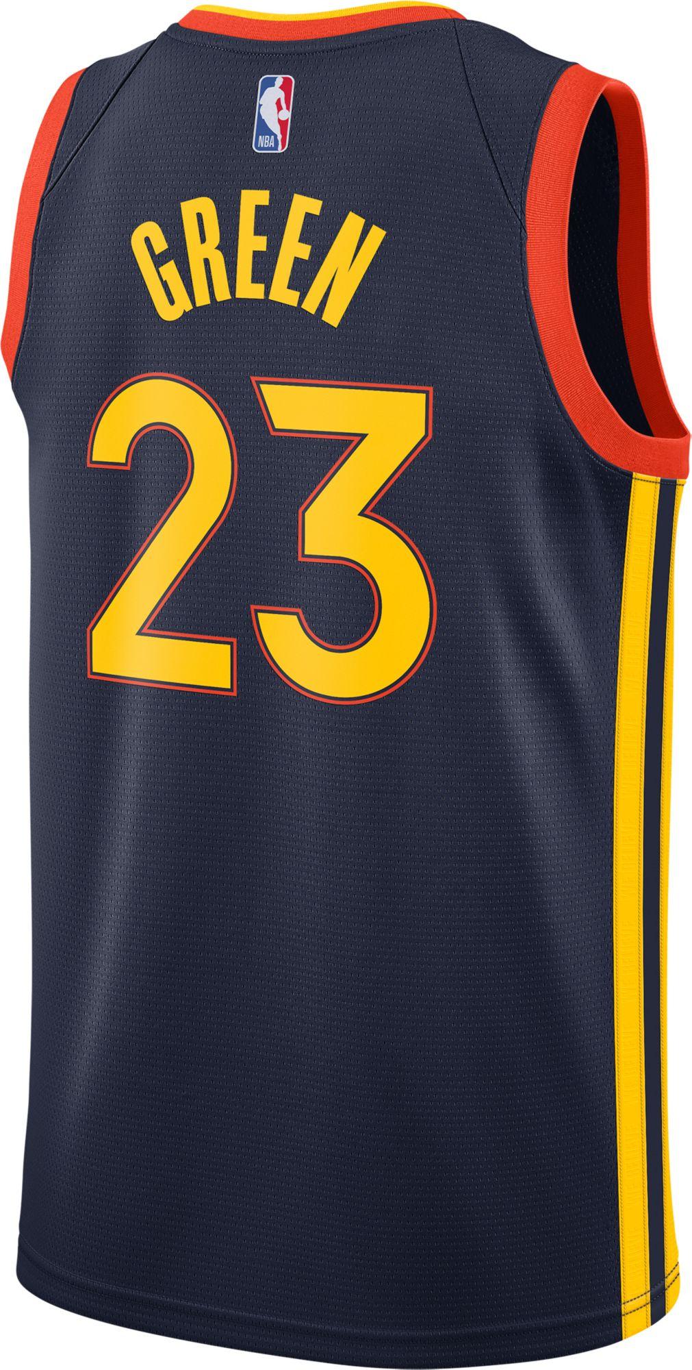 Nike 21 City Edition Golden State Warriors Draymond Green 23 Dri Fit Swingman Jersey In Blue For Men Lyst Nike 21 City Edition Golden State Warriors Draymond Green 23 Dri Fit Swingman Jersey In Blue For Men Lyst