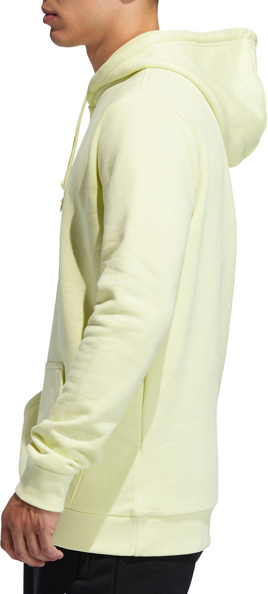 mens yellow adidas hoodie