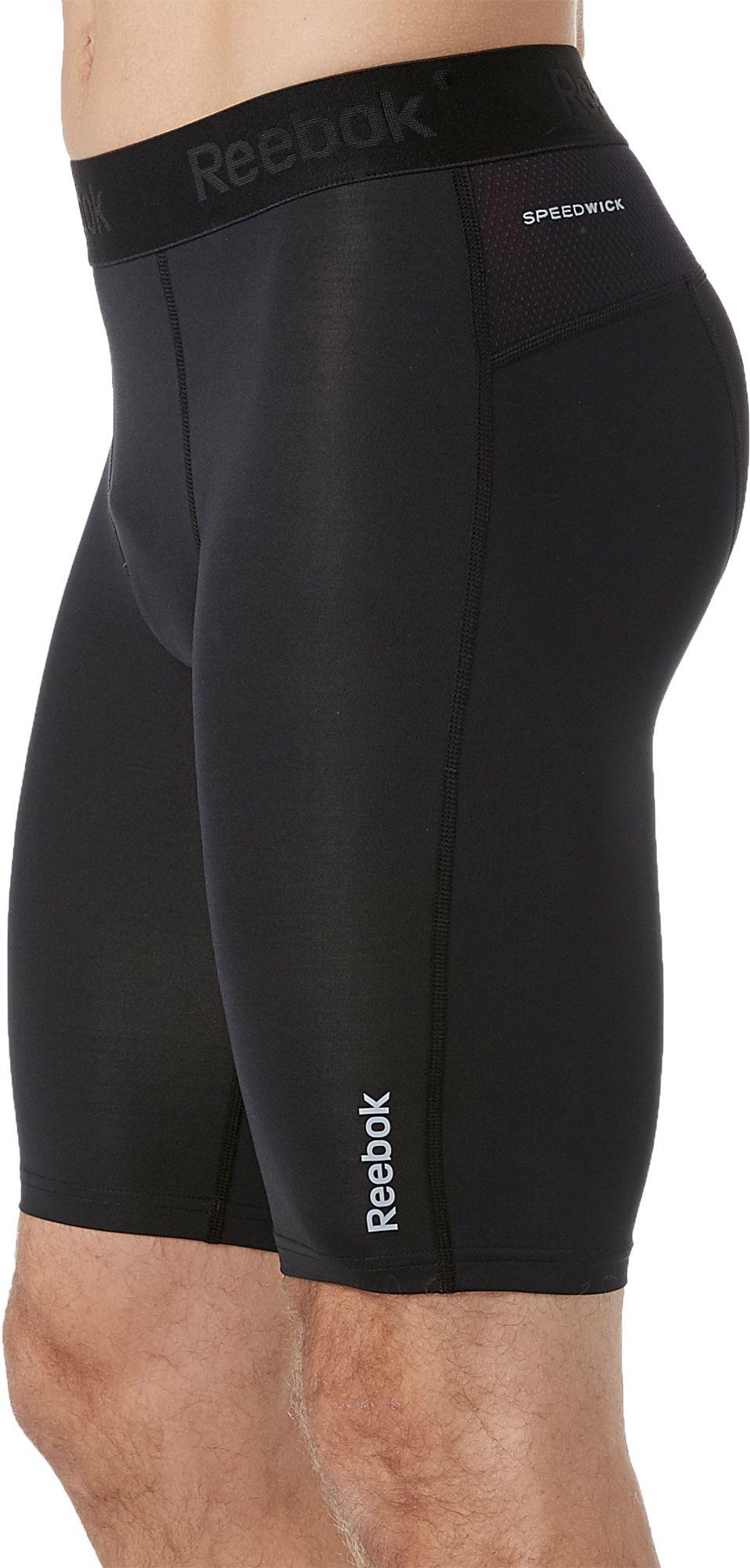 reebok speedwick compression shorts