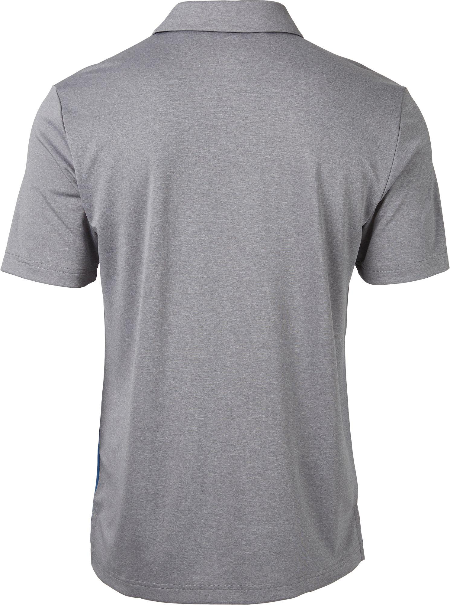 adidas men's advantage wide colorblock golf polo