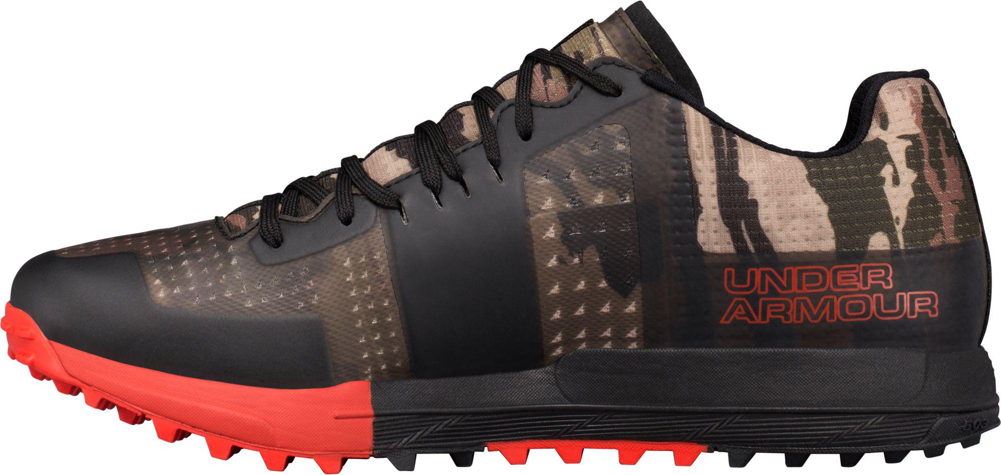 Under Armour Synthetic Horizon Rtr Camo Trail Running Shoes in Black