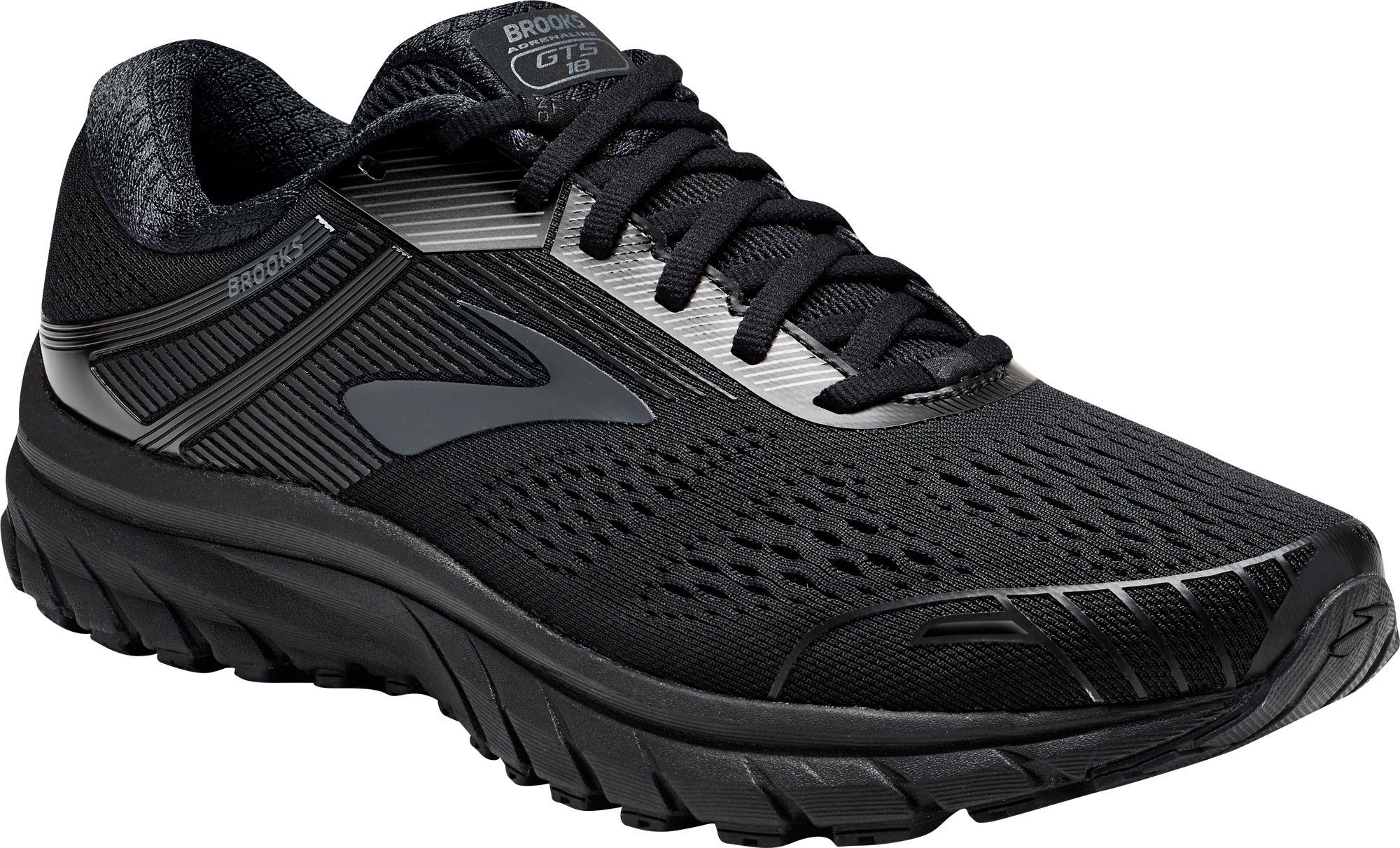 Brooks Adrenaline Gts 18 Running Shoes in Black for Men - Lyst