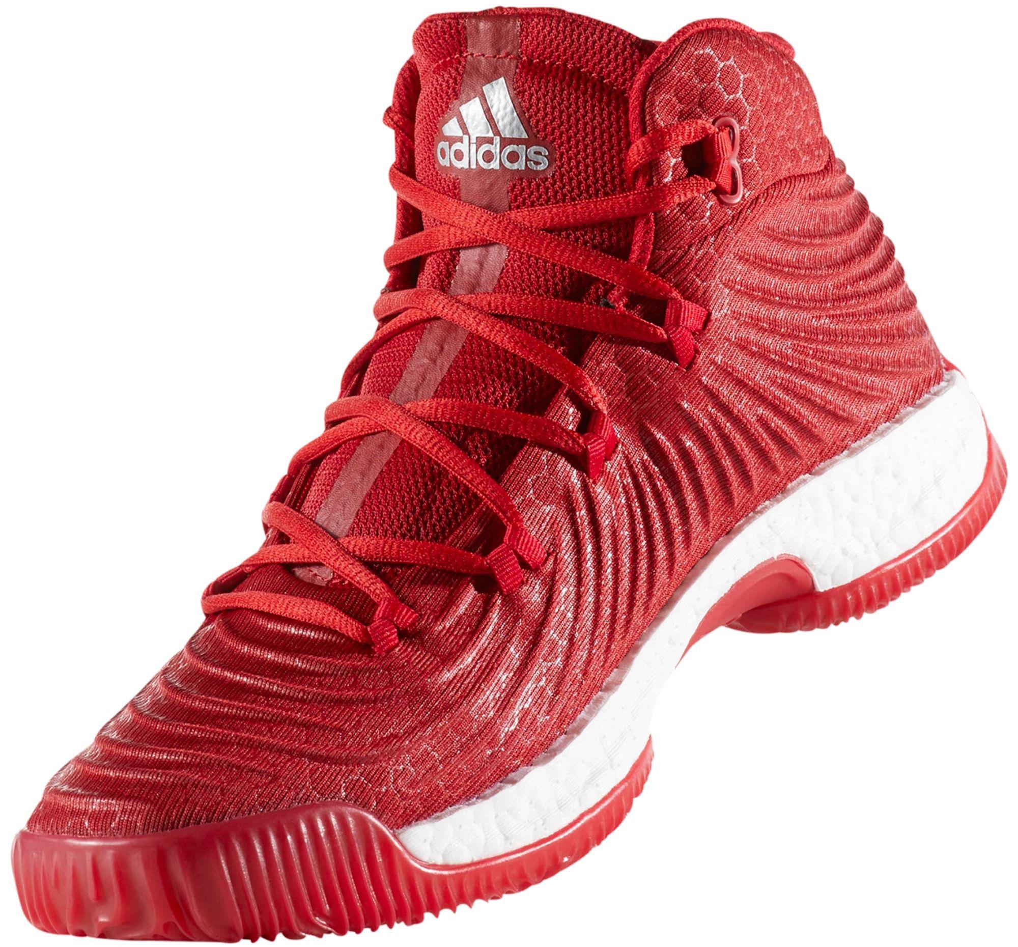 adidas Rubber Crazy Explosive 2017 Shoe Basketball in Red/Grey (Red ...