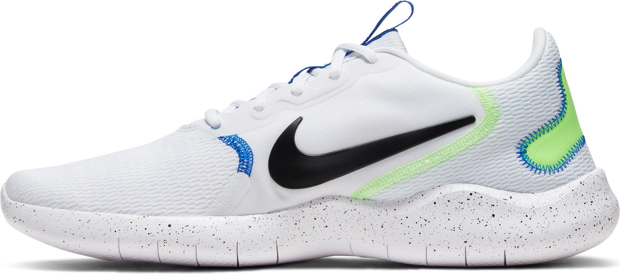 Nike Rubber Flex Experience Run 9 Running Shoes in White/Black/Blue (White) for Men - Lyst