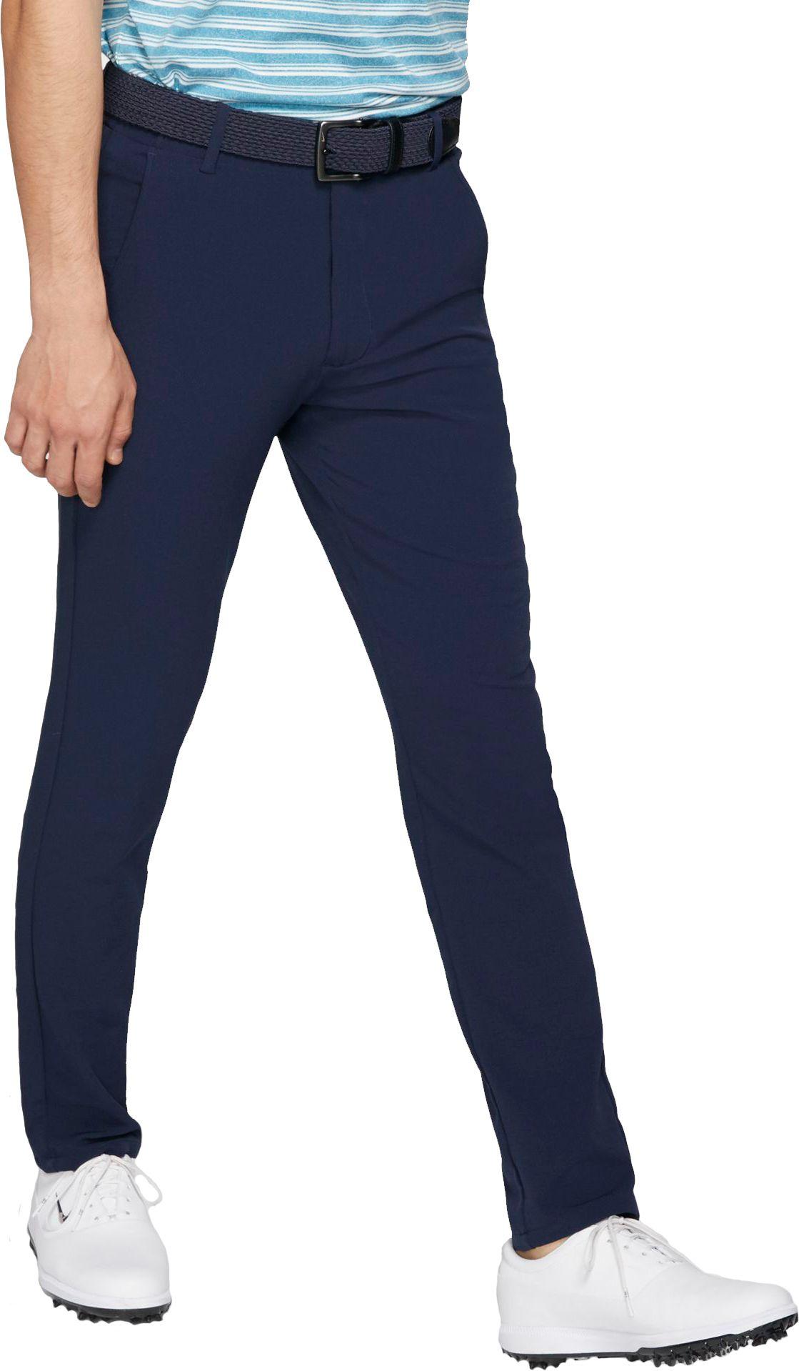 Nike Synthetic Flex Vapor Slim Fit Golf Pants in Blue for Men - Lyst