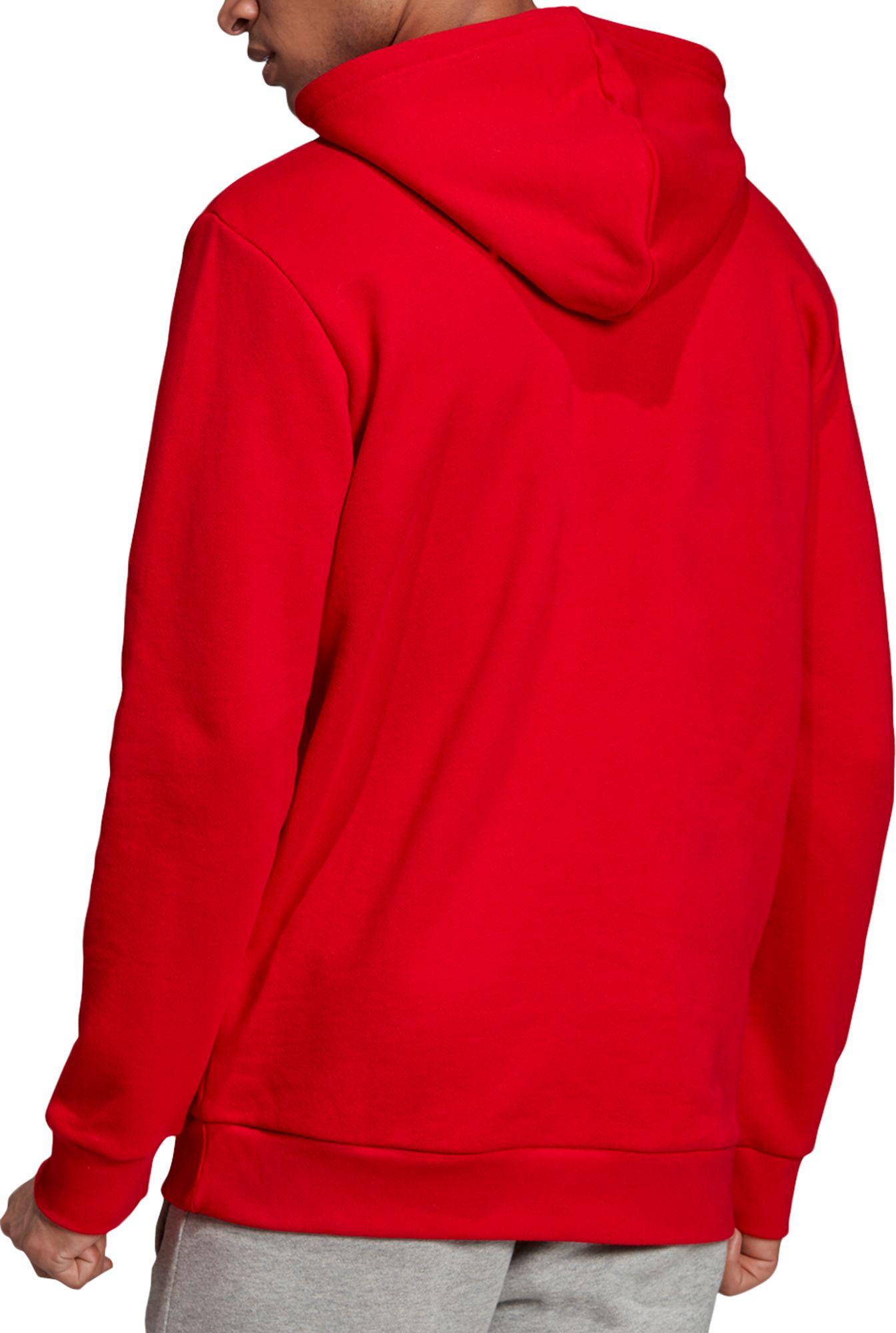 adidas Cotton Originals Trefoil Warm-up Hoodie in Scarlet (Red) for Men - Lyst