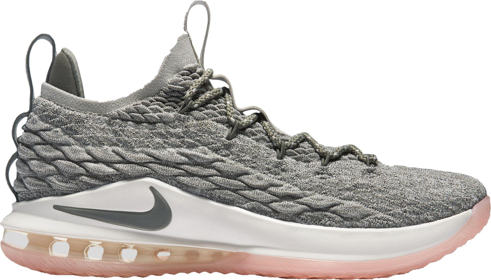 lebron 15 low gray