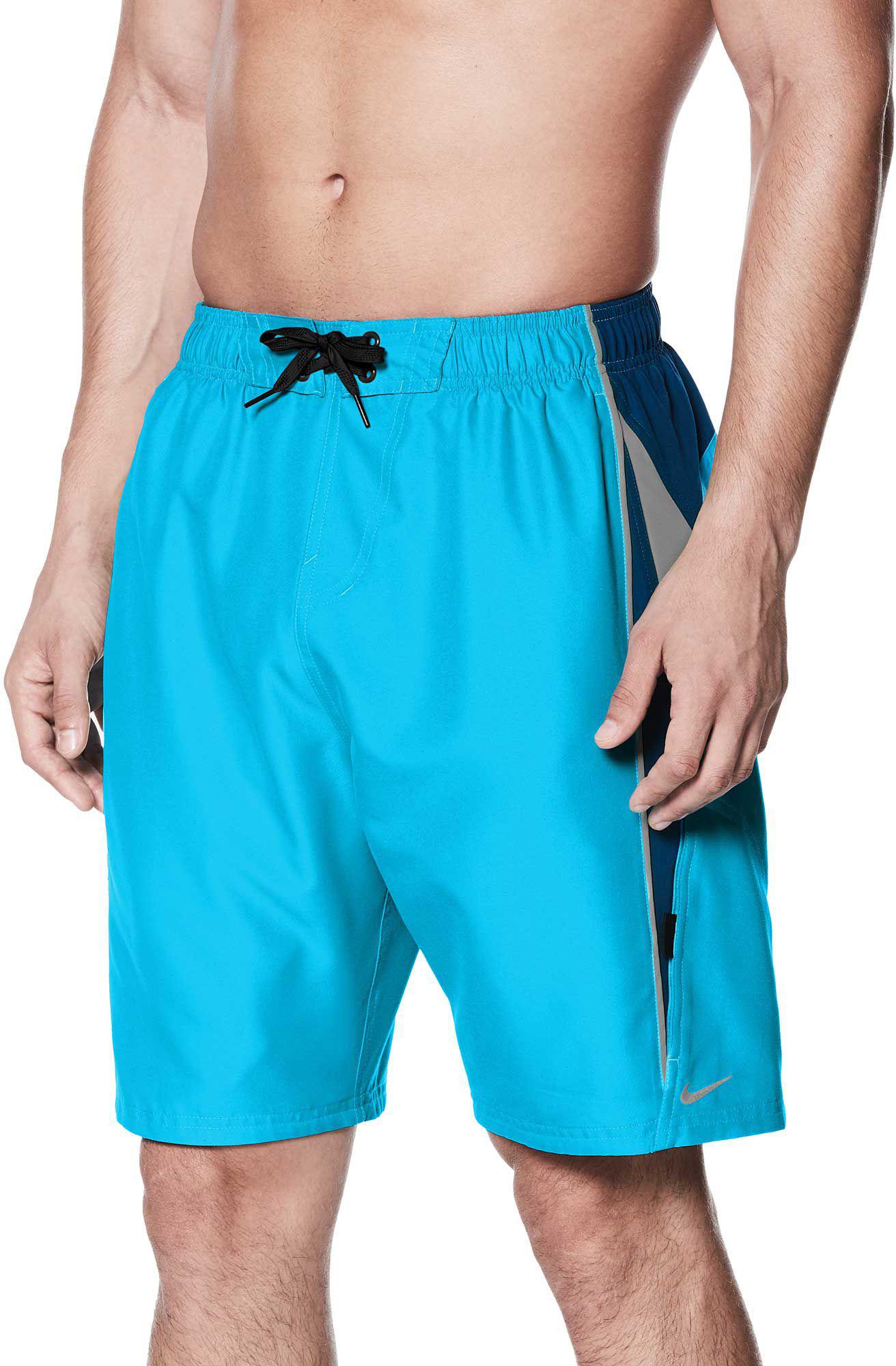 Nike Synthetic Core Contend Board Shorts in Black/Blue (Blue) for Men ...