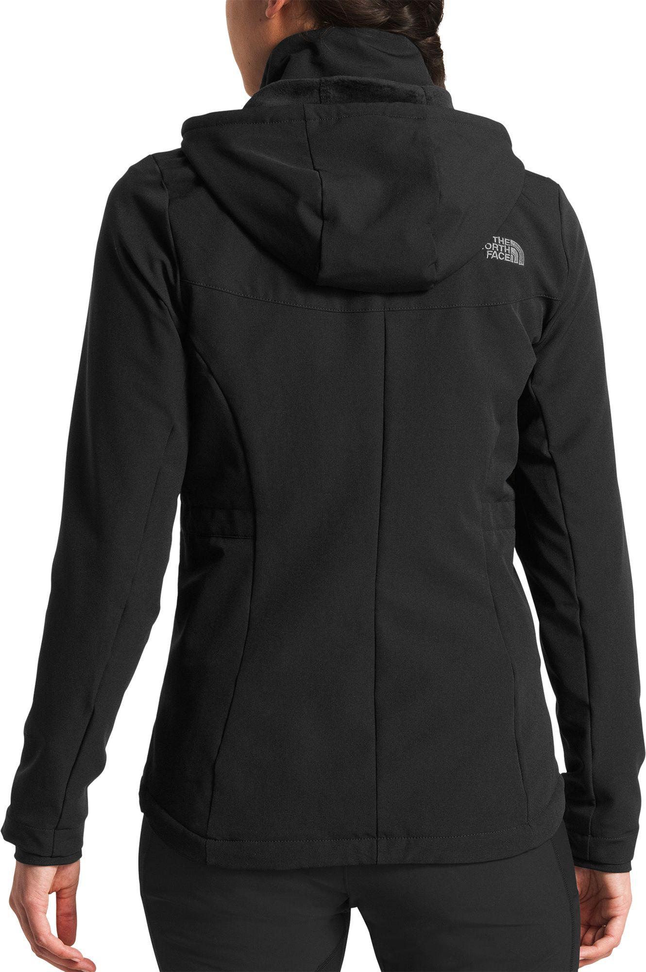 The North Face Fleece Shelbe Raschel Soft Shell Jacket in Black - Lyst
