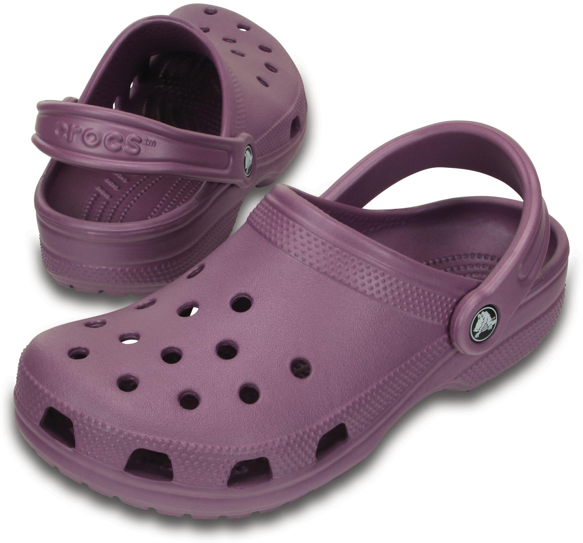 lilac purple crocs