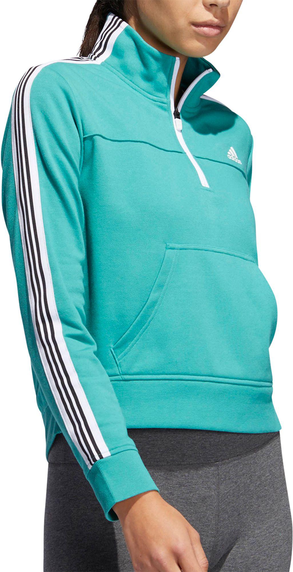 adidas women's changeover half zip sweatshirt