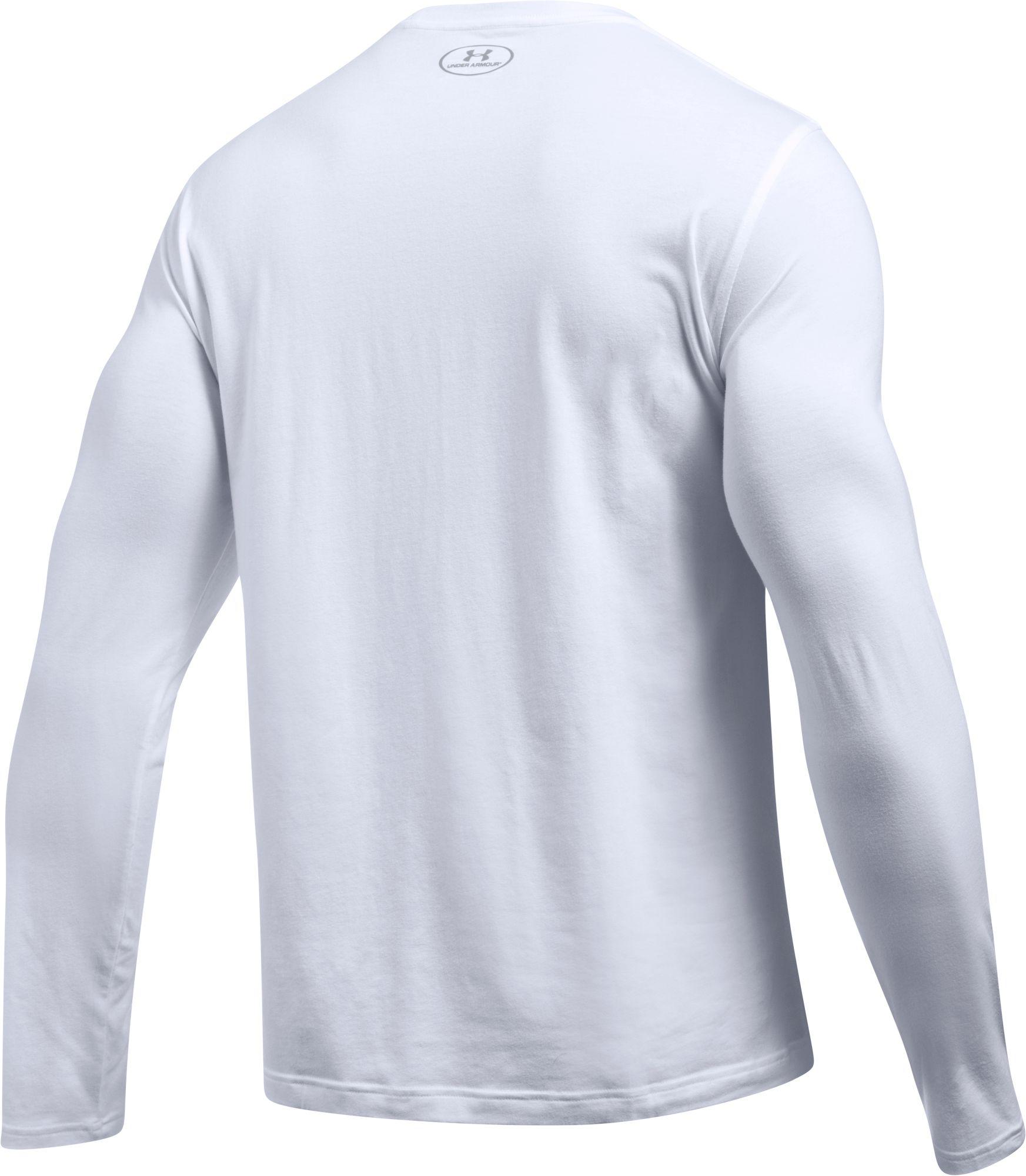 white under armour shirt long sleeve