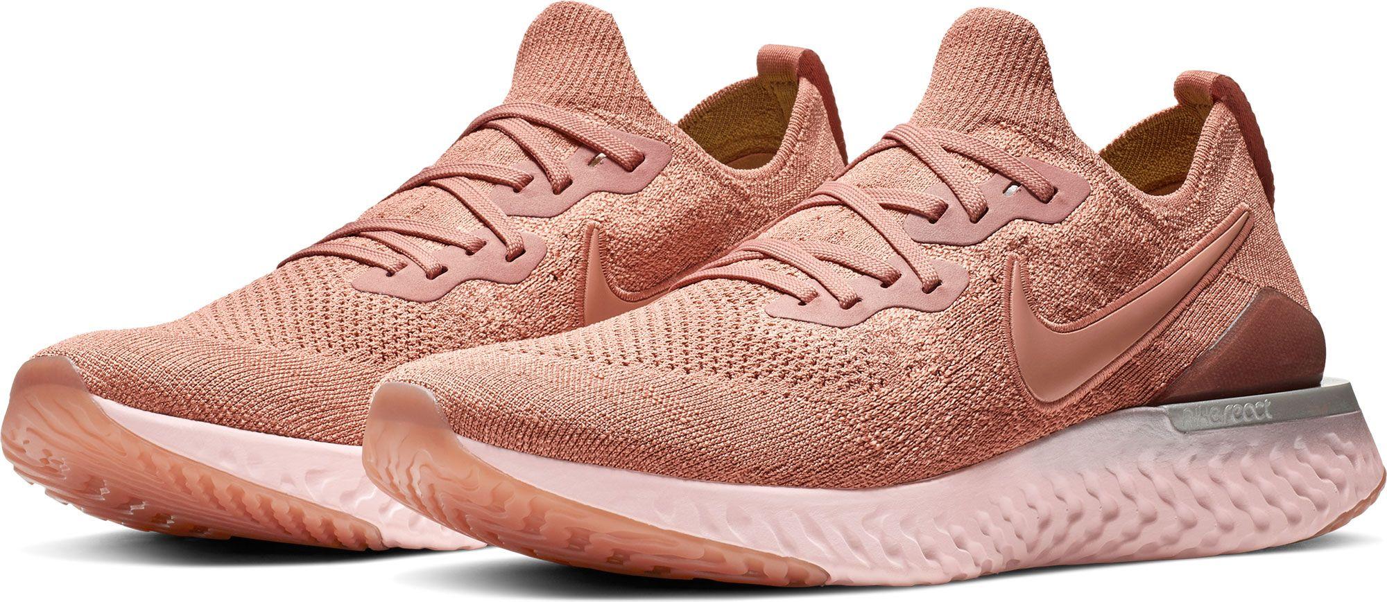 rose gold nike react