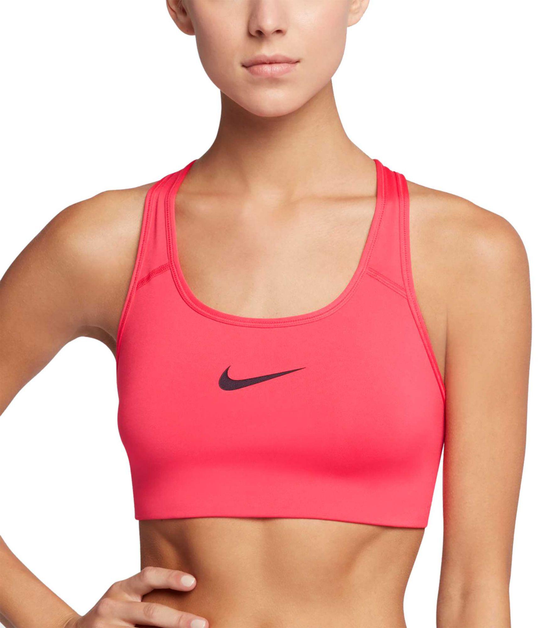 nike women's pro classic swoosh compression sports bra