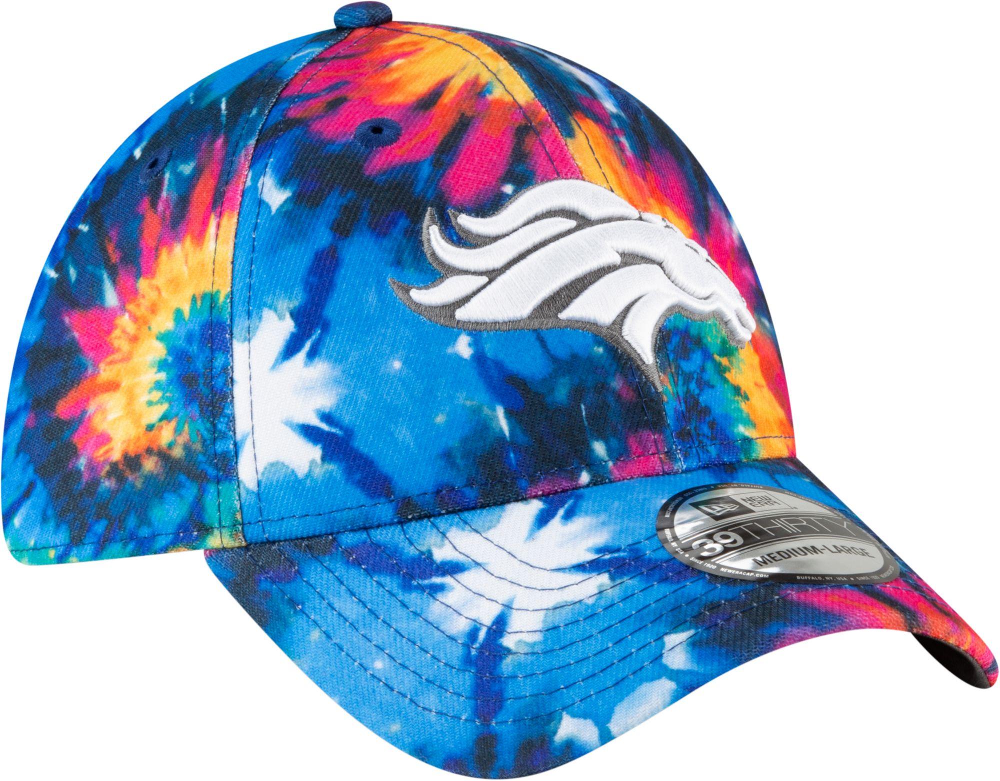 Broncos tie dye hat Clearance
