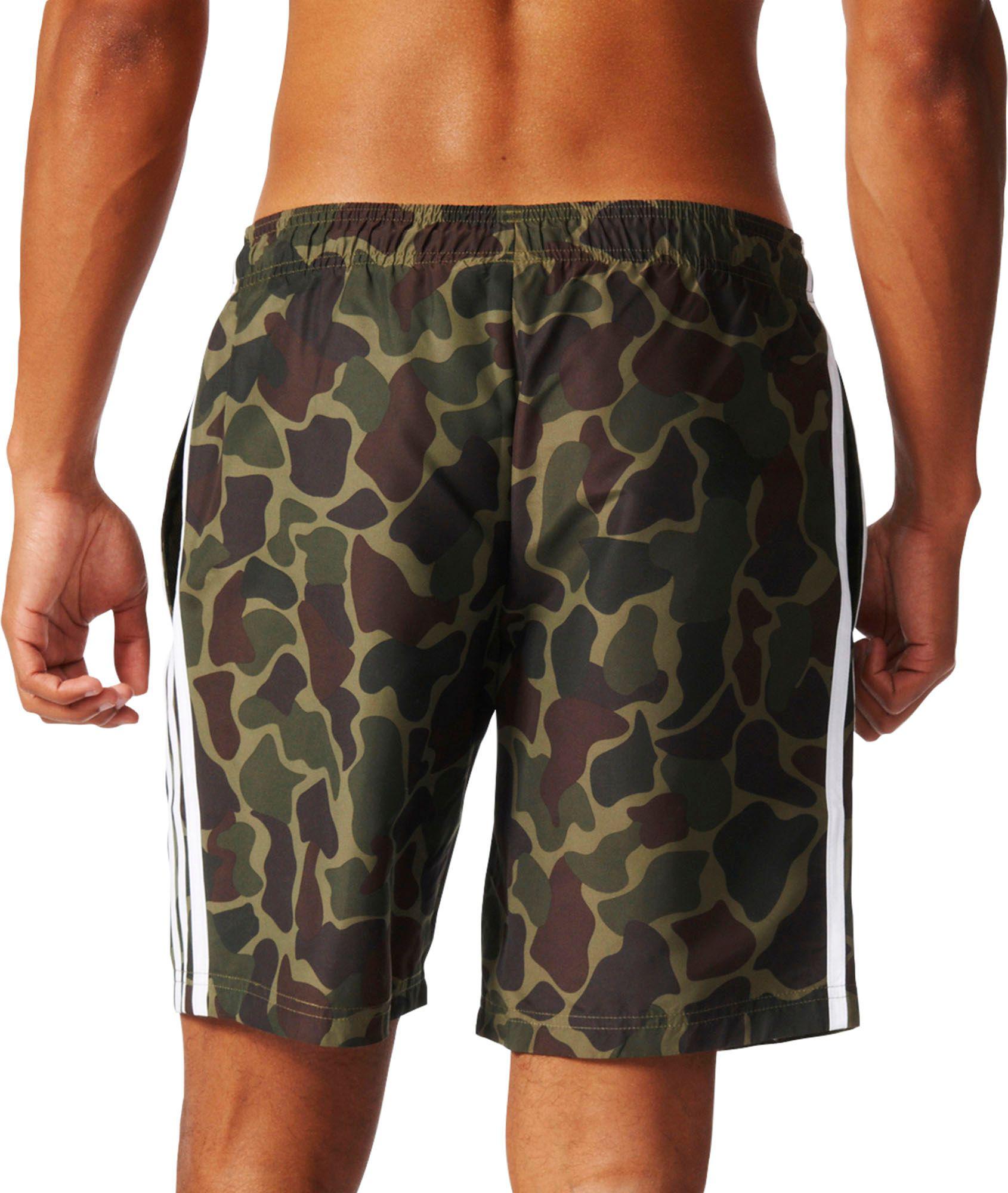 adidas Originals Synthetic Originals Camouflage Board Shorts for Men - Lyst