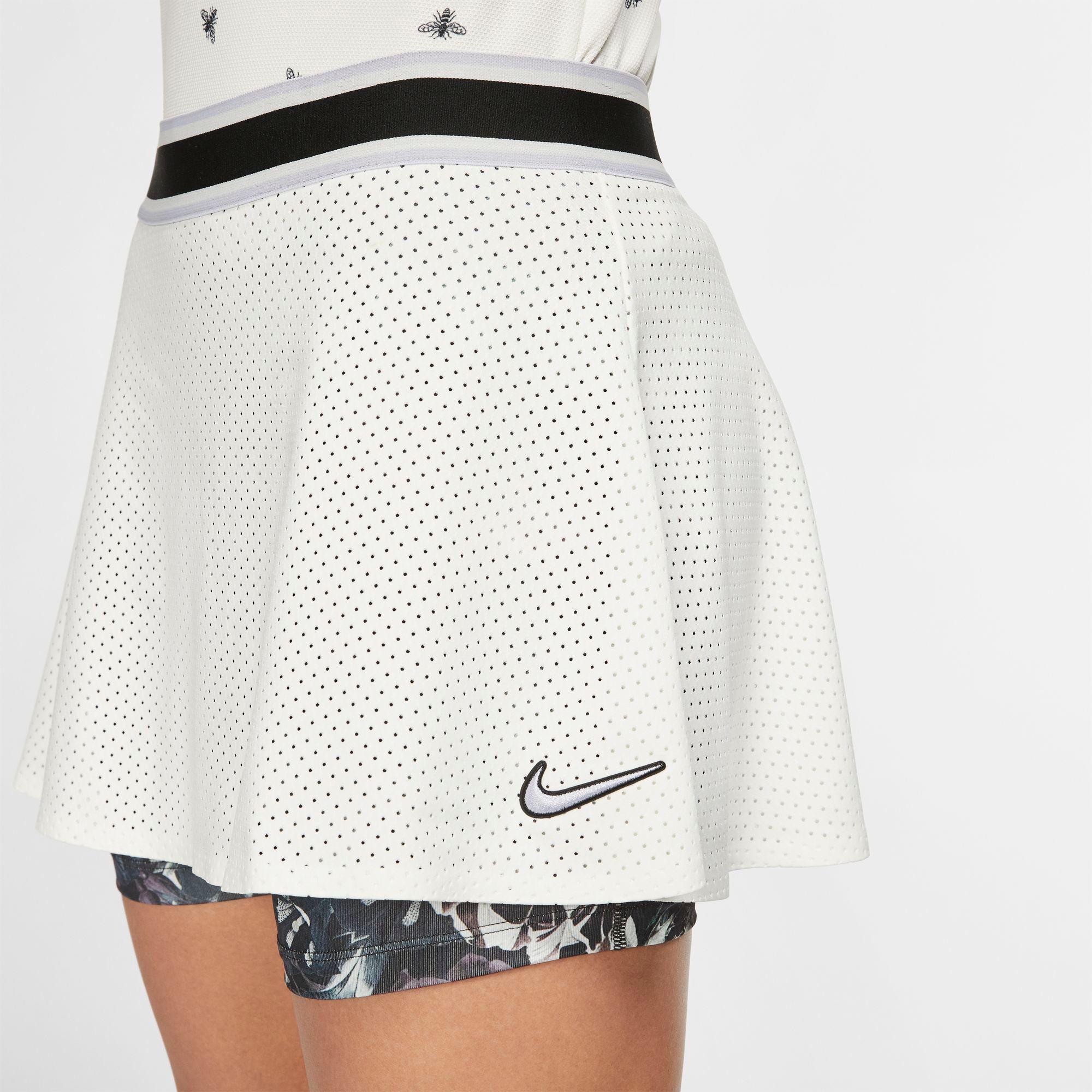 nike skirt white tennis